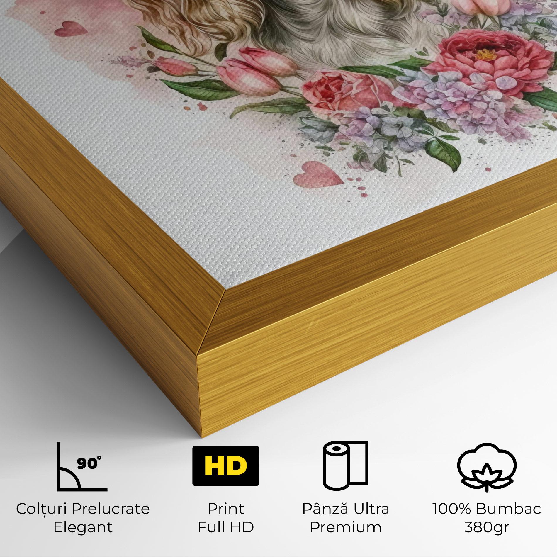 Tablou Canvas Cute Little Cocker mockup 4