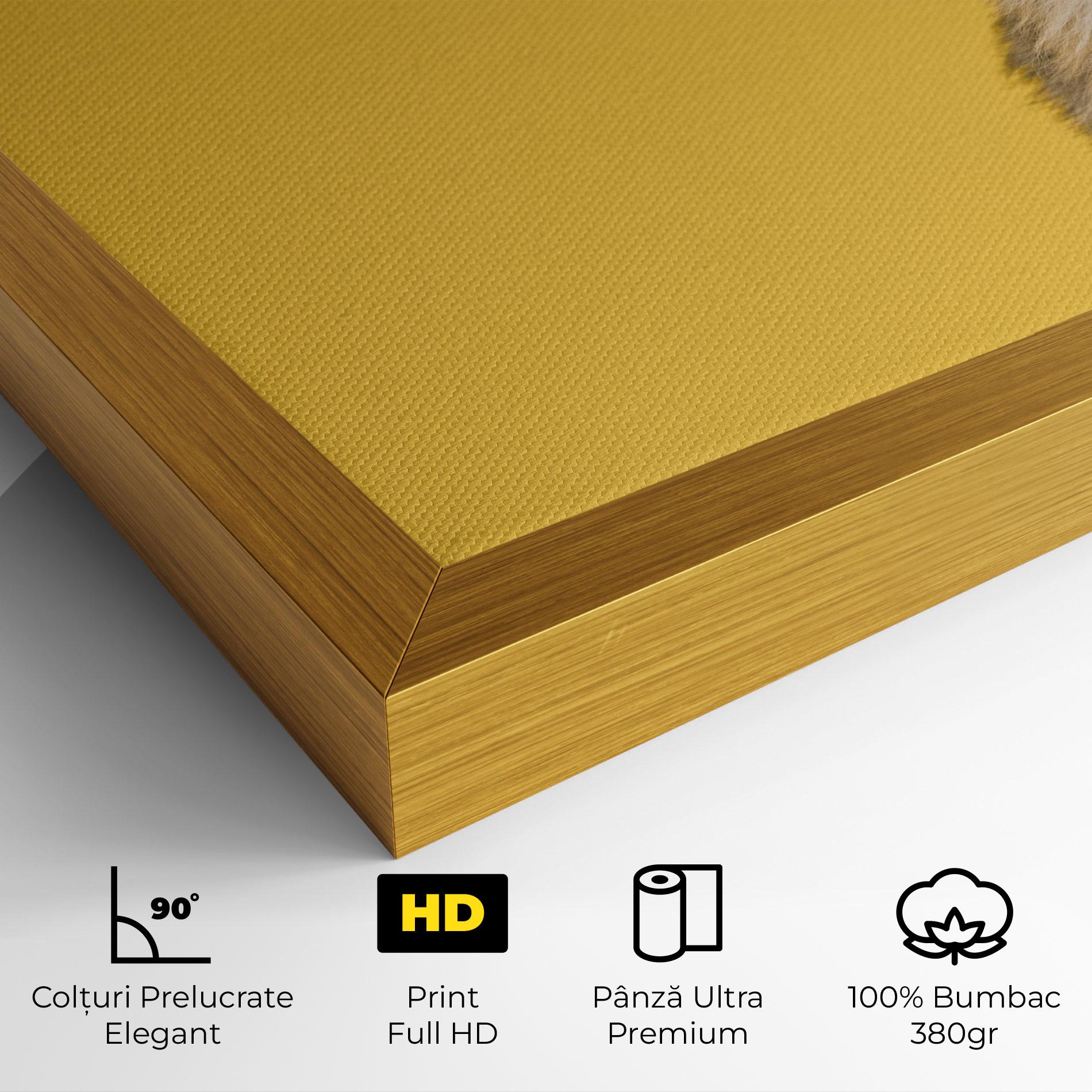 Tablou Canvas Cute Smiling Dog mockup 4