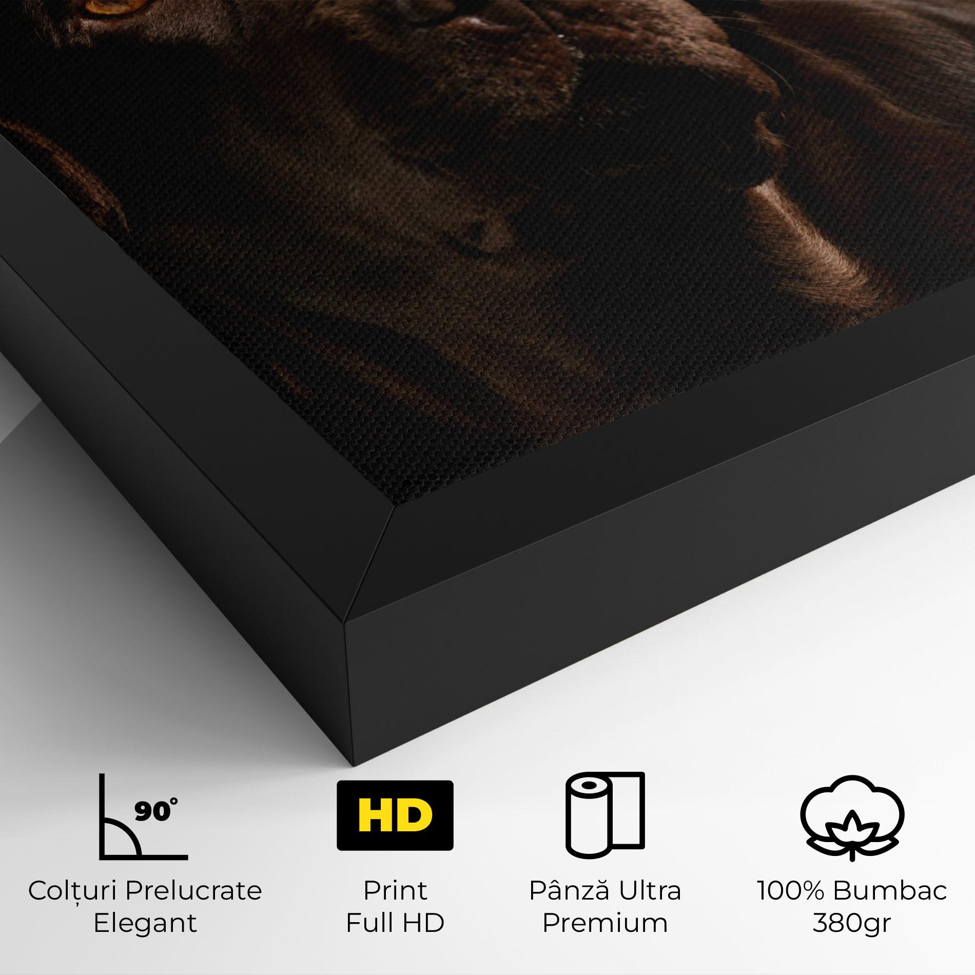 Tablou Canvas Brown Labrador mockup 4