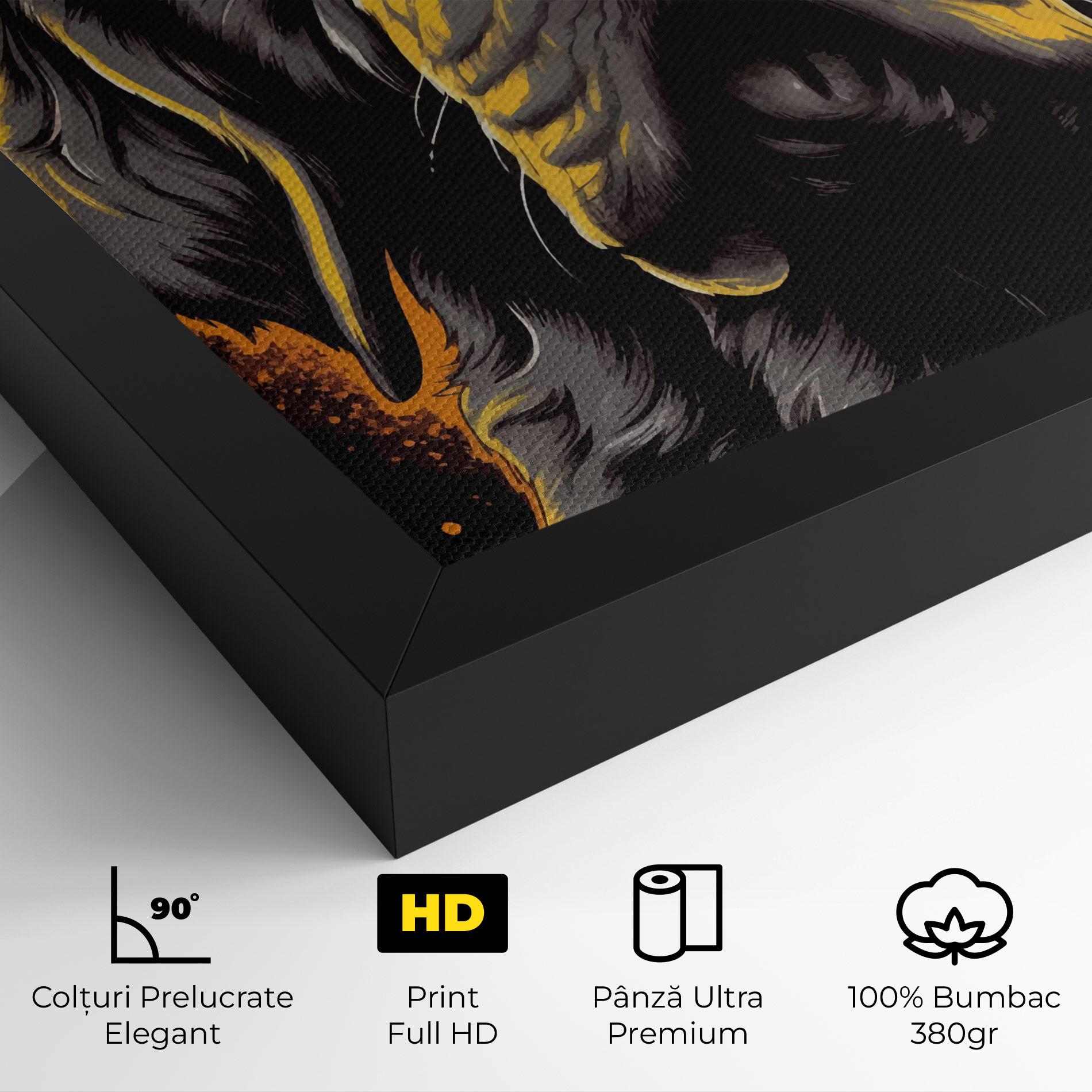 Tablou Canvas Coolest Dog mockup 4