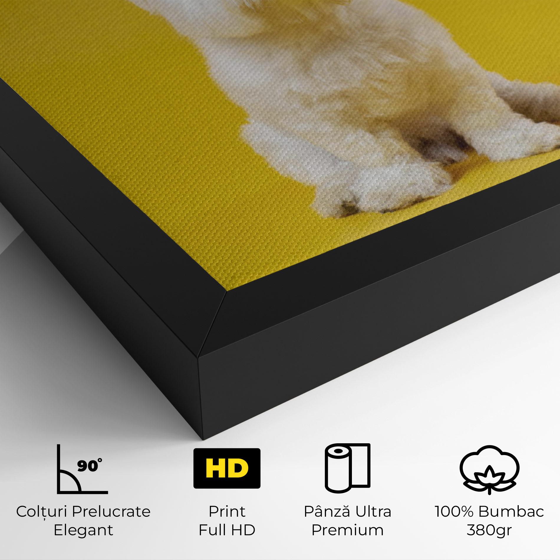 Tablou Canvas Cute Little Dog mockup 4