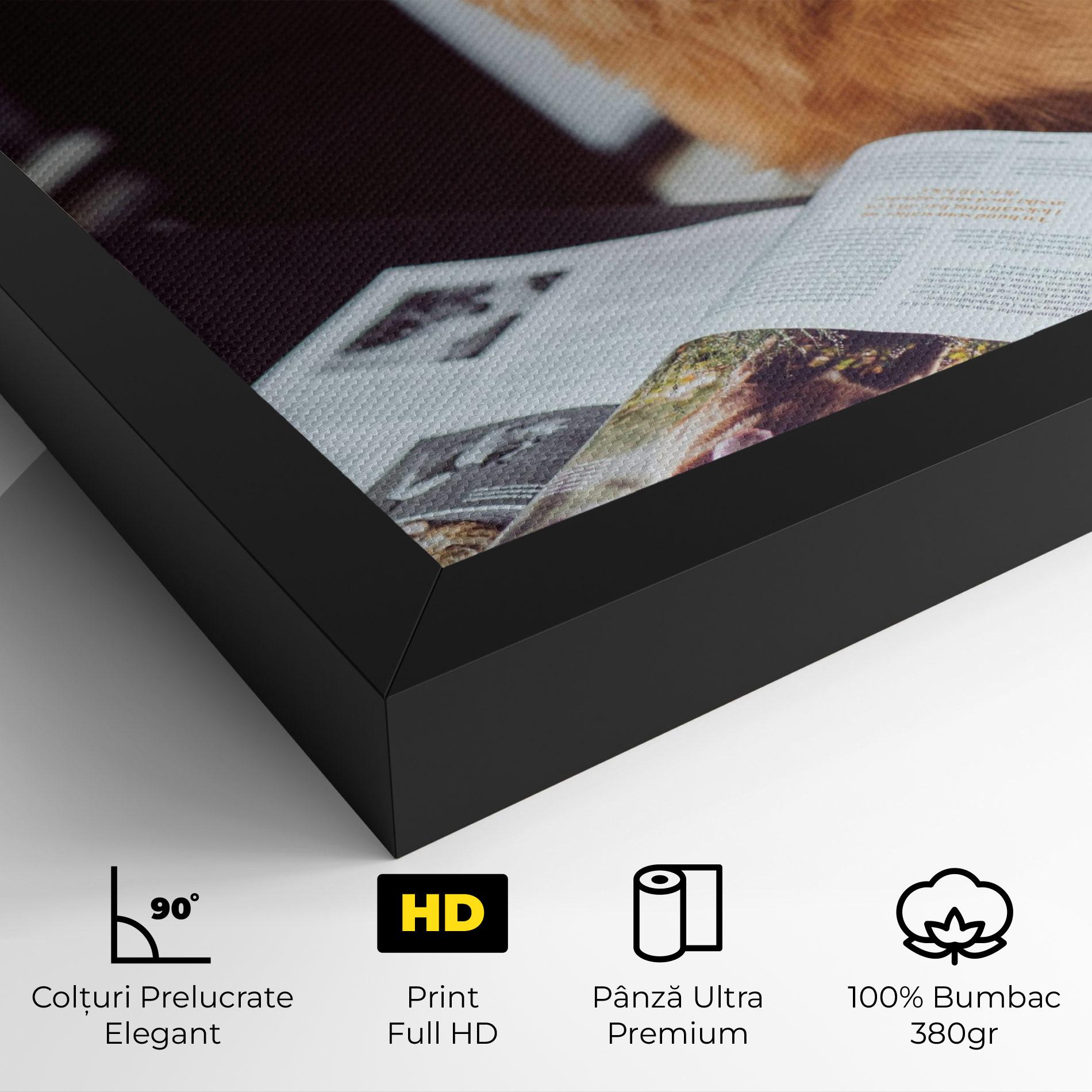 Tablou Canvas Learning Dog mockup 4