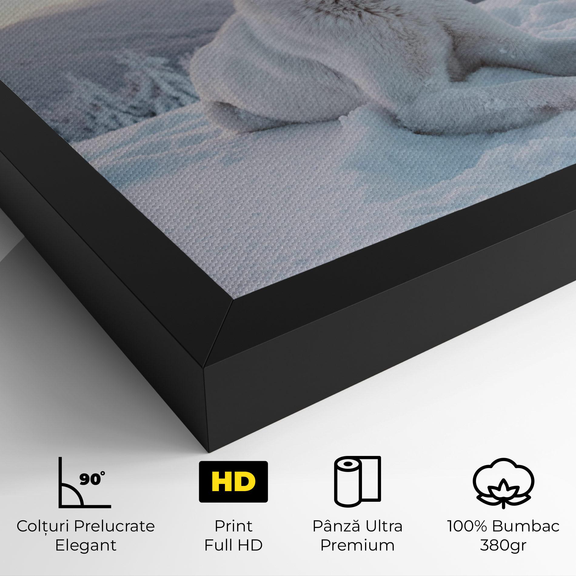 Tablou Canvas White Husky mockup 4