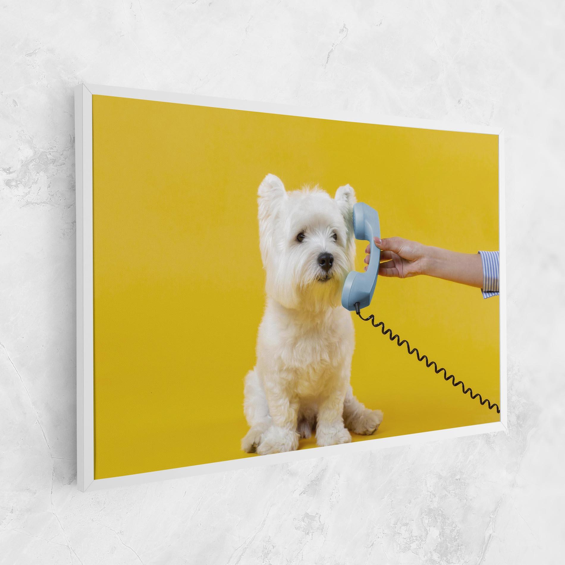 Tablou Canvas Cute Little Dog mockup 1