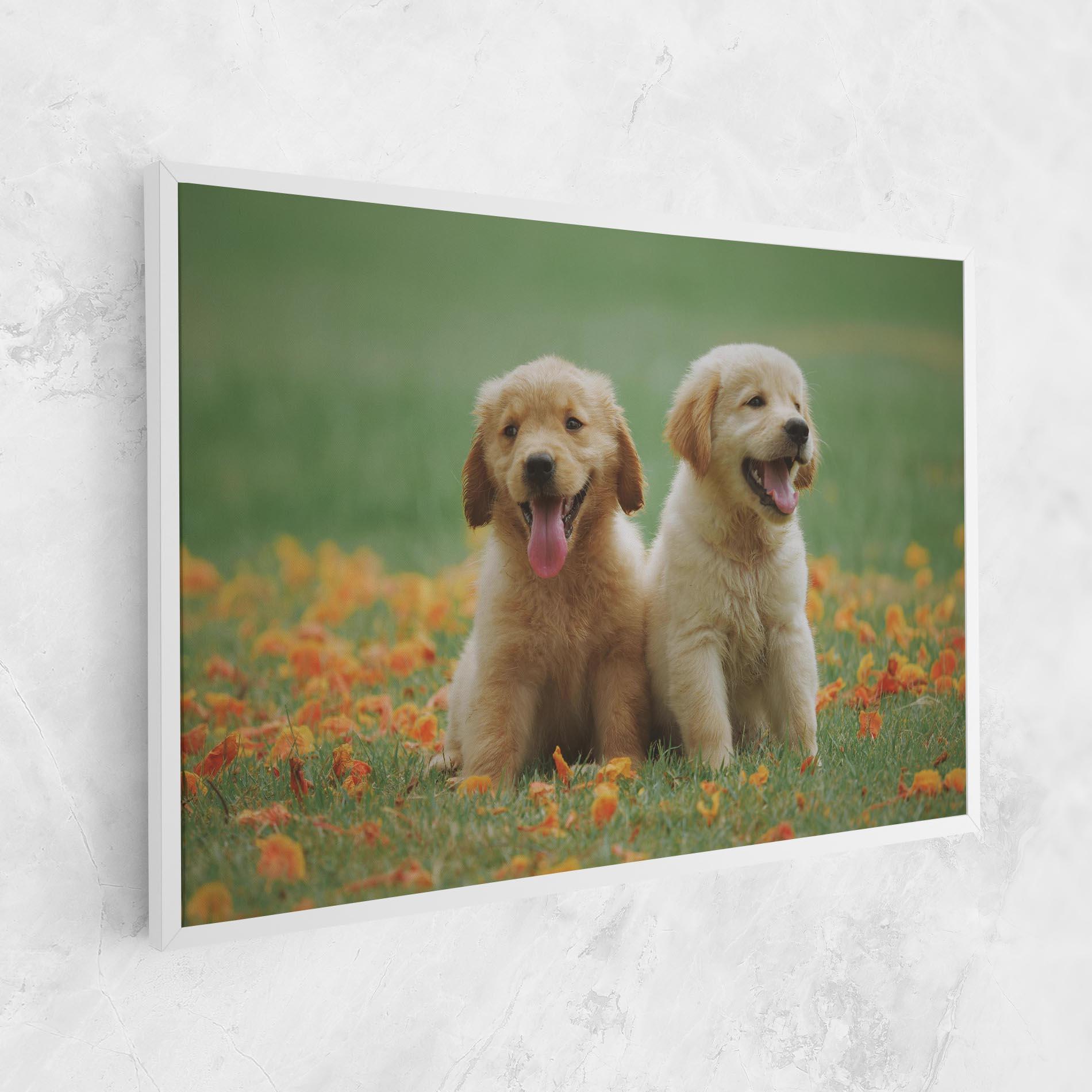 Tablou Canvas Happy Dogs mockup 1