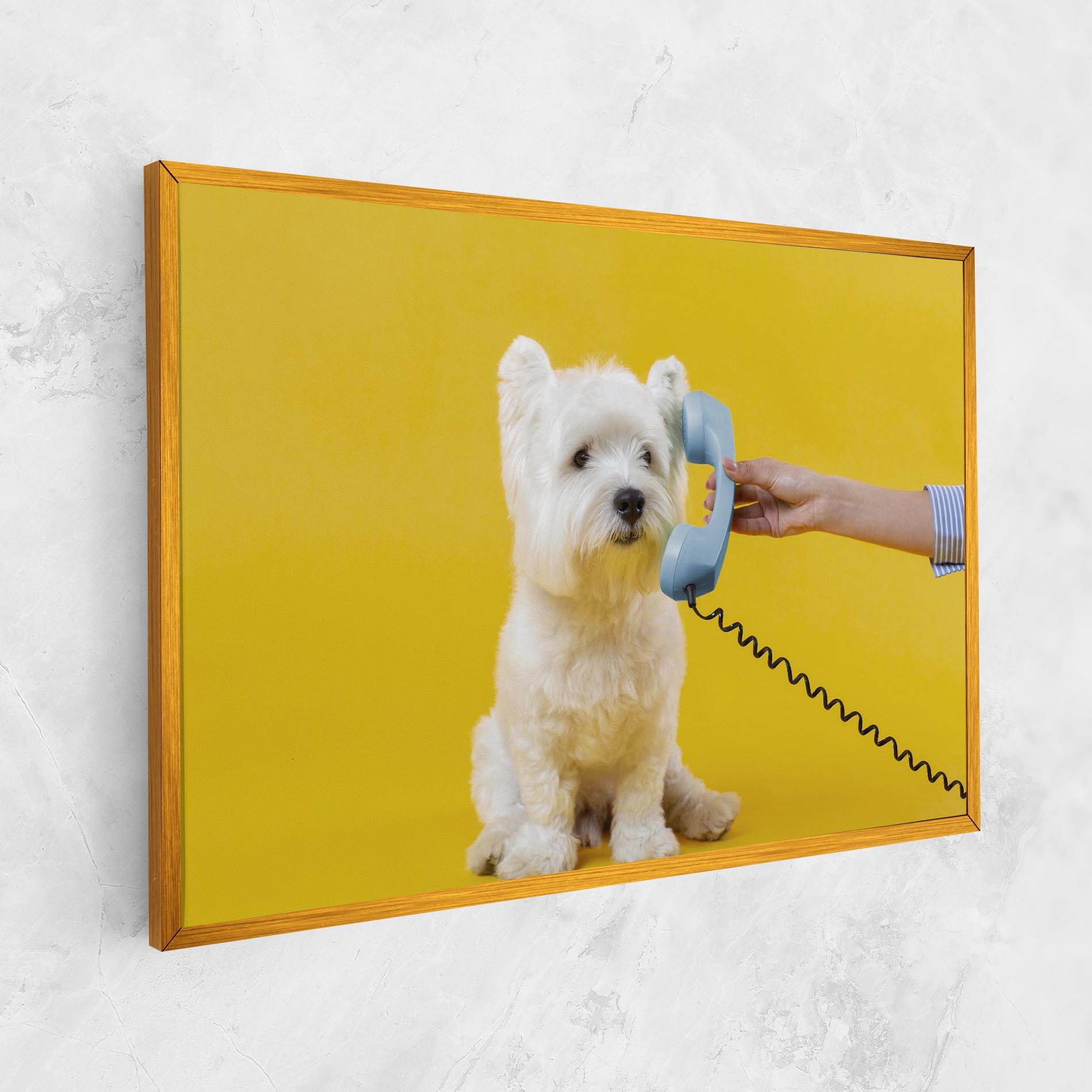 Tablou Canvas Cute Little Dog mockup 1