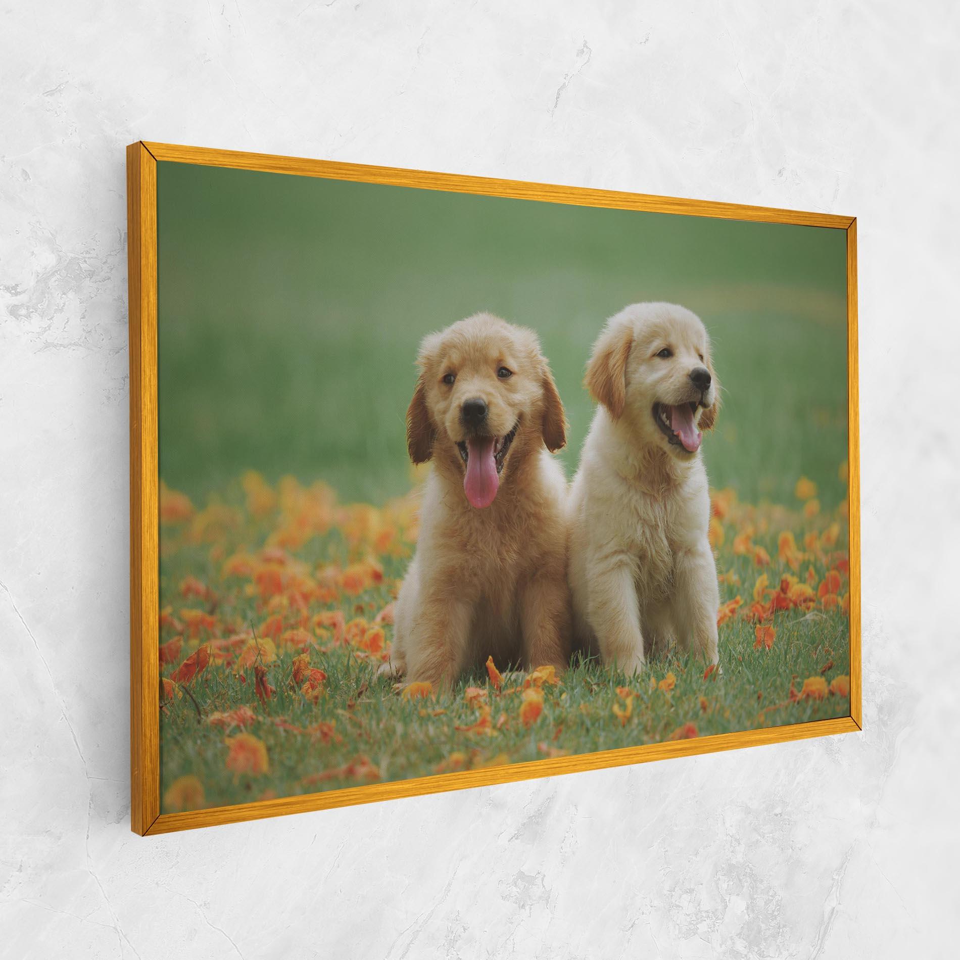 Tablou Canvas Happy Dogs mockup 1