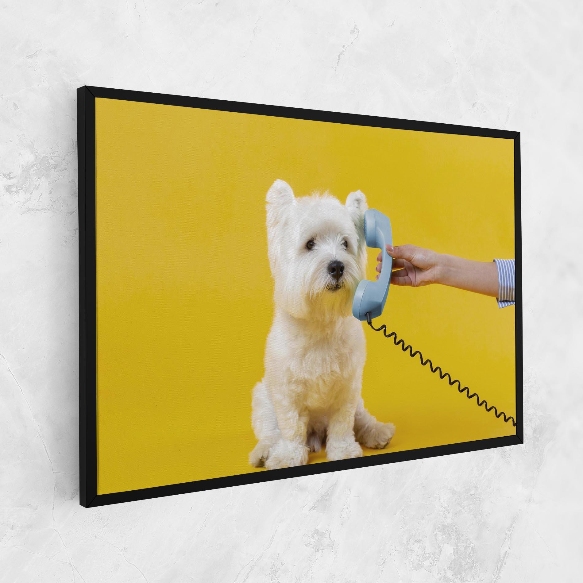 Tablou Canvas Cute Little Dog mockup 1