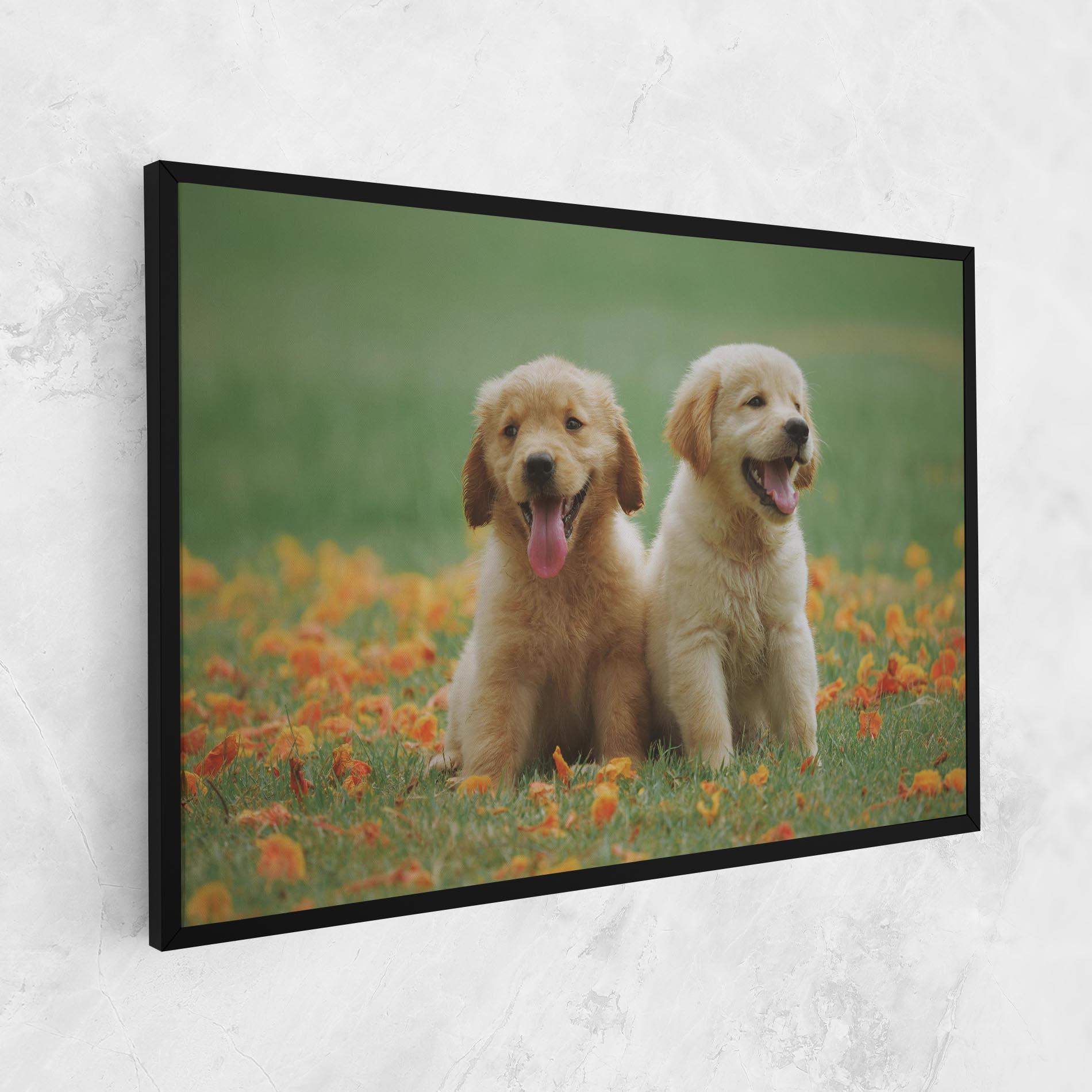 Tablou Canvas Happy Dogs mockup 1