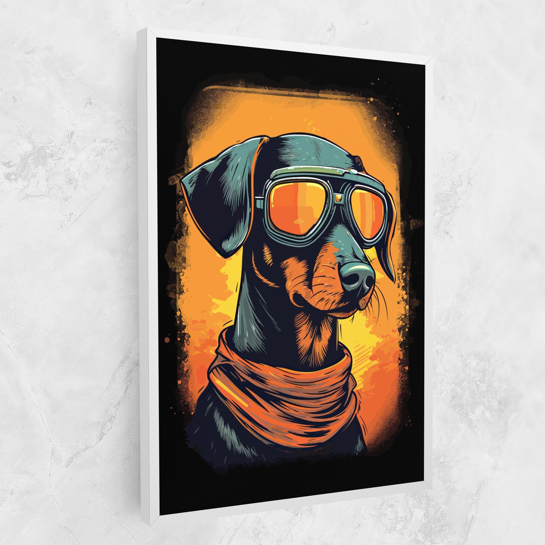 Tablou Canvas Cool Dog mockup 1