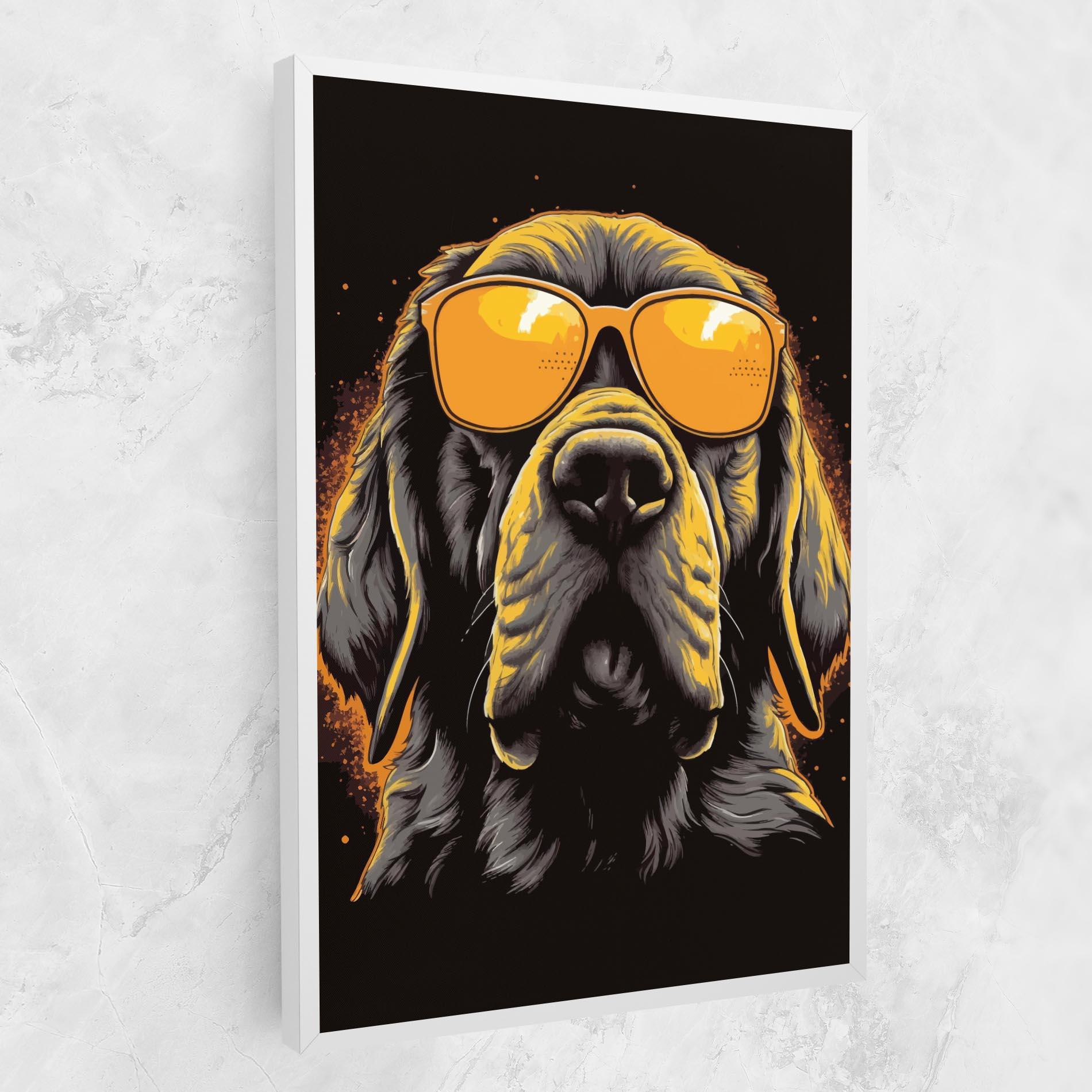 Tablou Canvas Coolest Dog mockup 1
