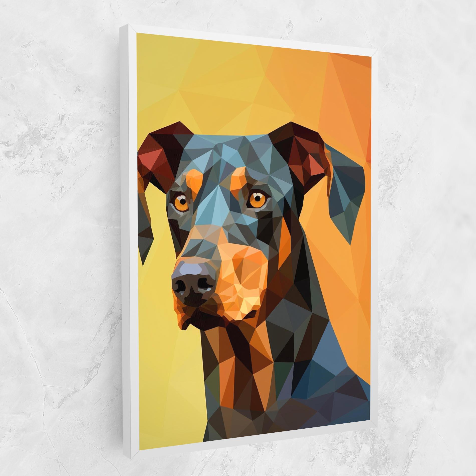 Tablou Canvas Digital Art Dog mockup 1