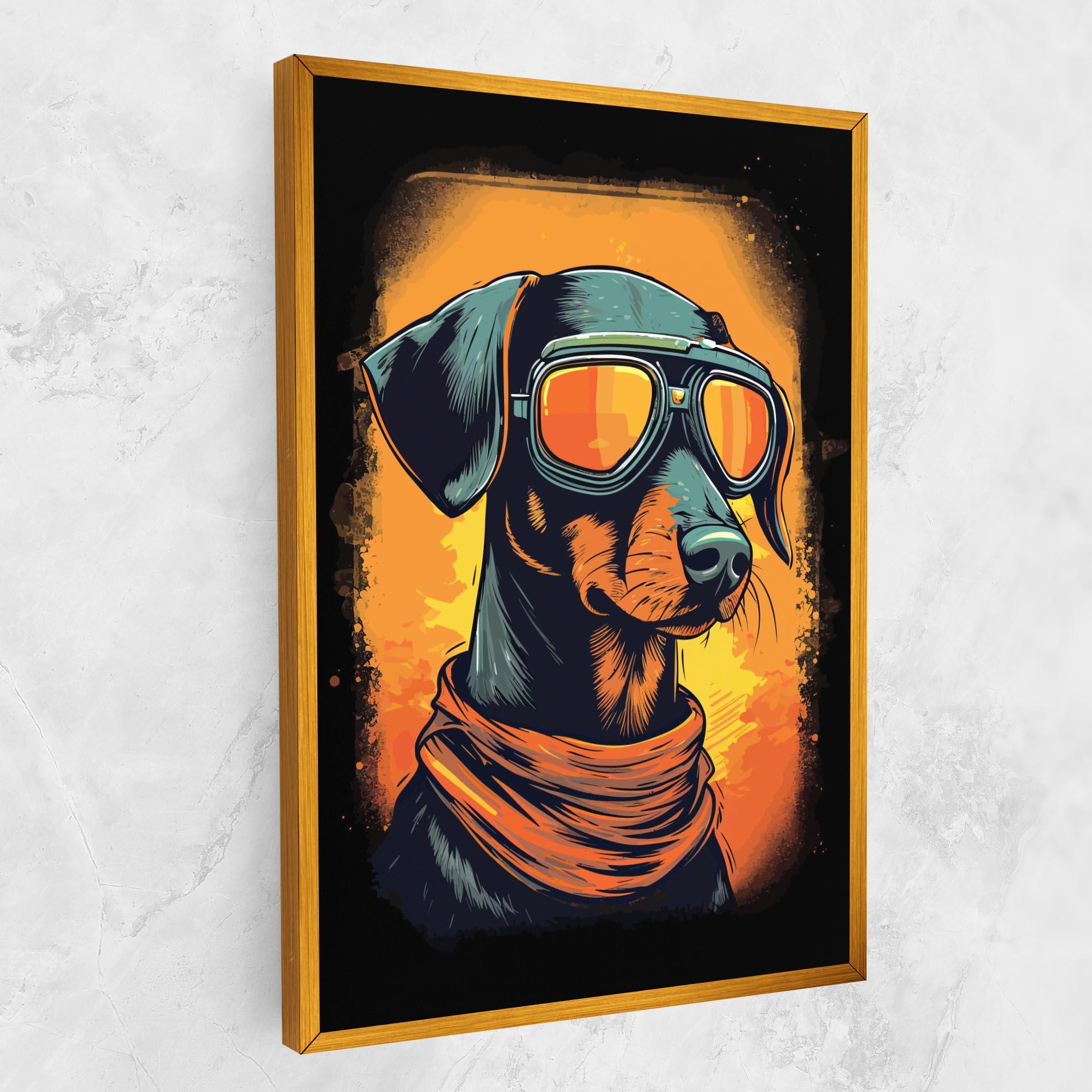 Tablou Canvas Cool Dog mockup 1