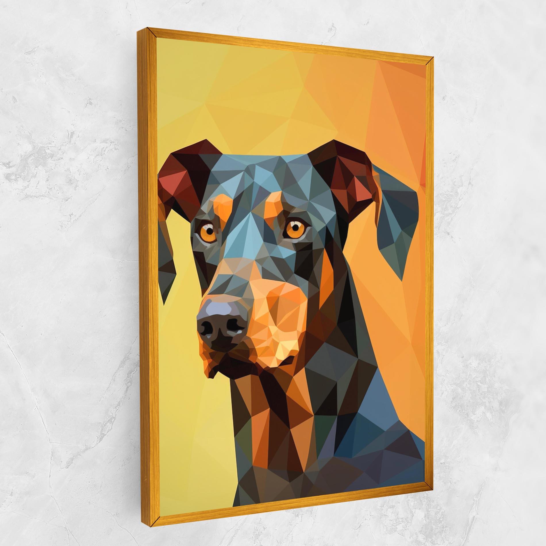Tablou Canvas Digital Art Dog mockup 1
