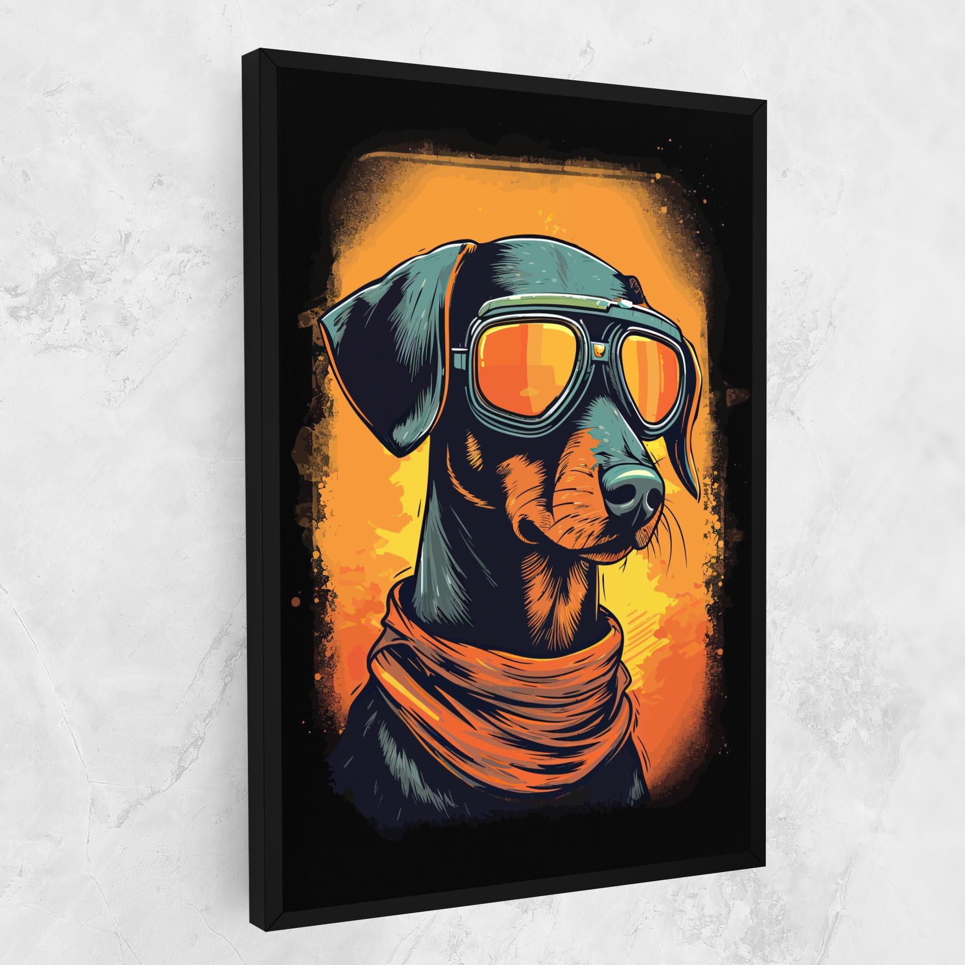 Tablou Canvas Cool Dog mockup 1