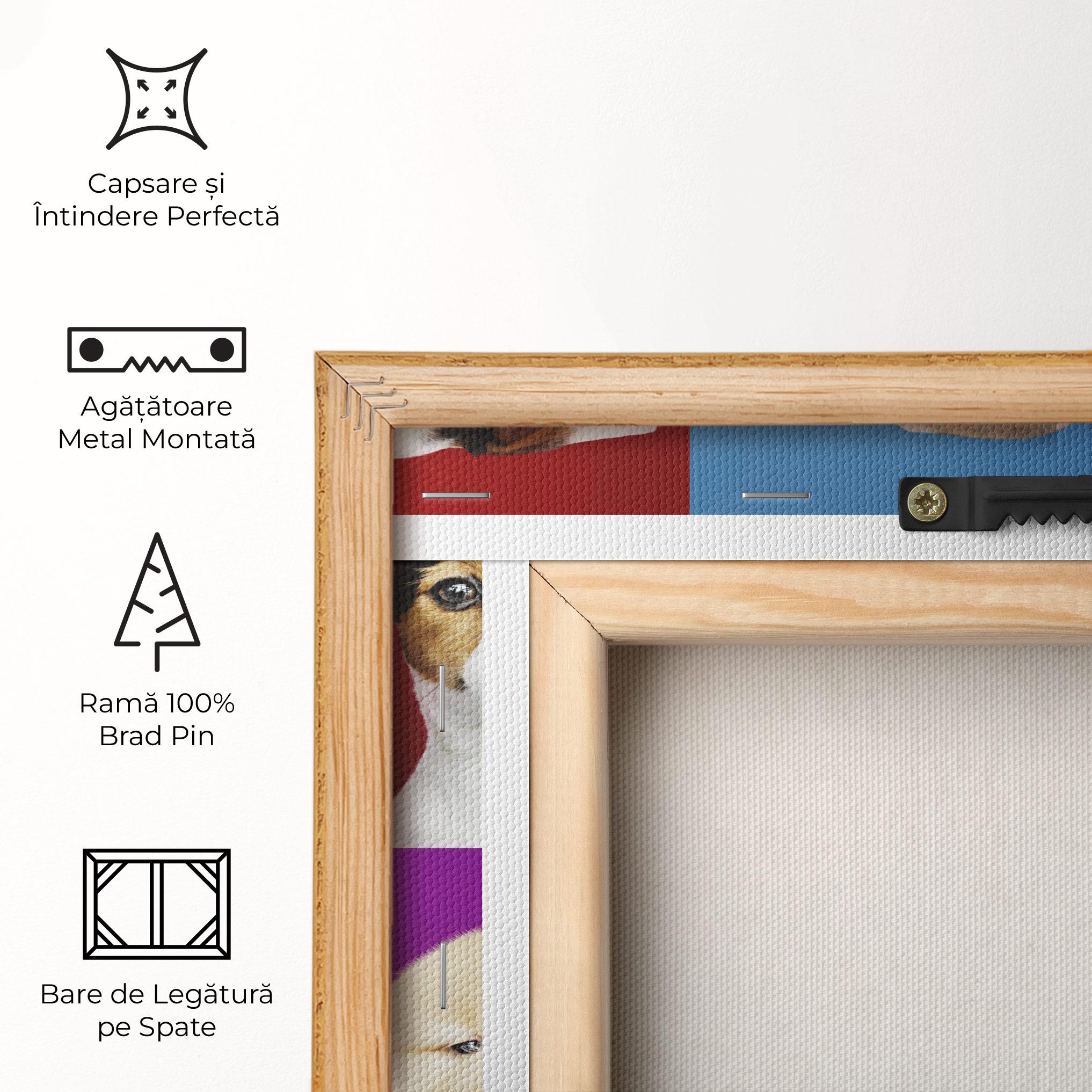 Tablou Canvas Adorable Puppies Mix mockup 5