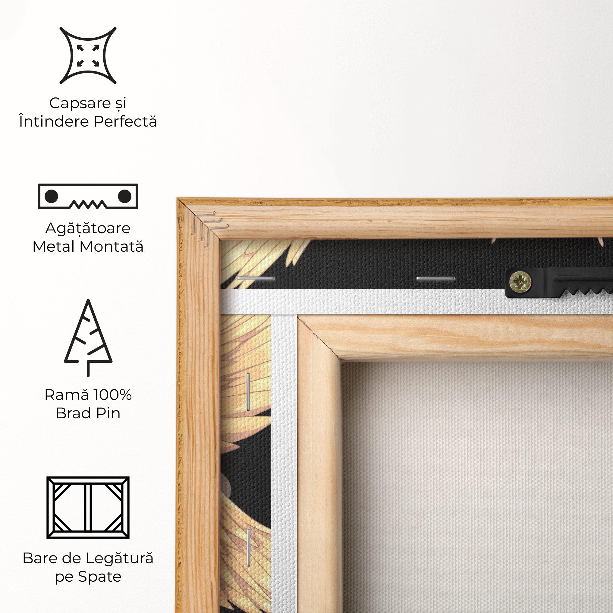 Tablou Canvas Angel Dog mockup 5