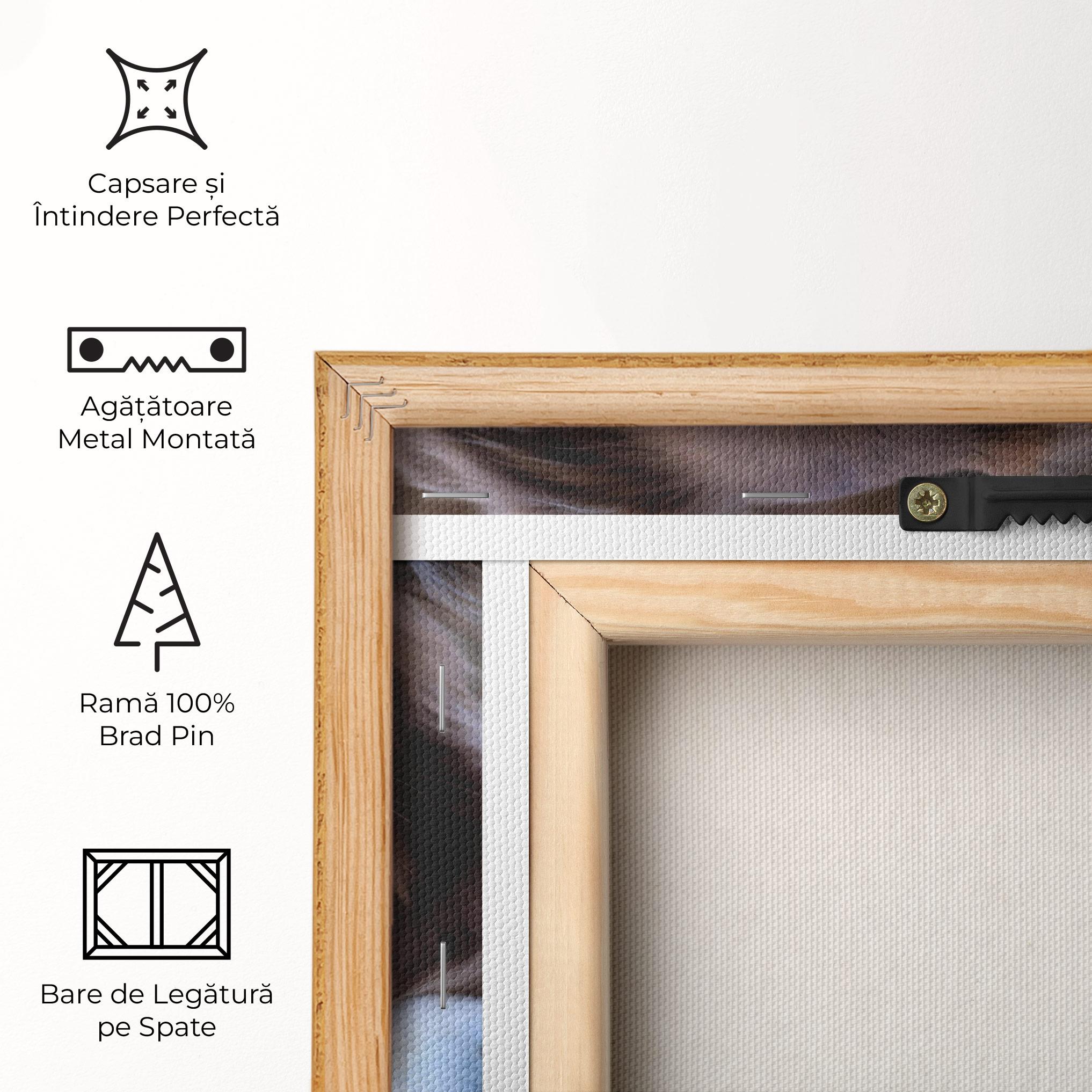 Tablou Canvas Coffee Brown Dog mockup 5