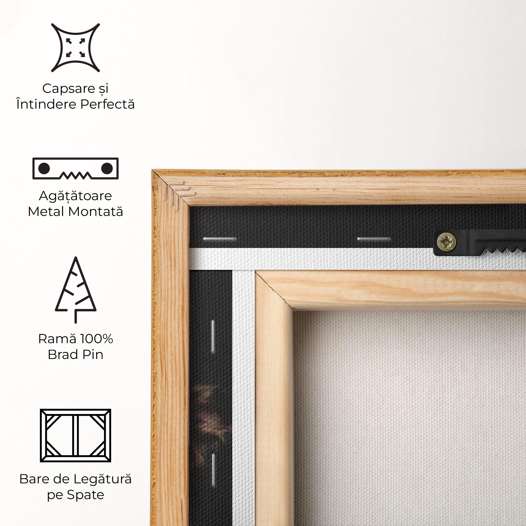 Tablou Canvas Cute Dogs Standing mockup 5