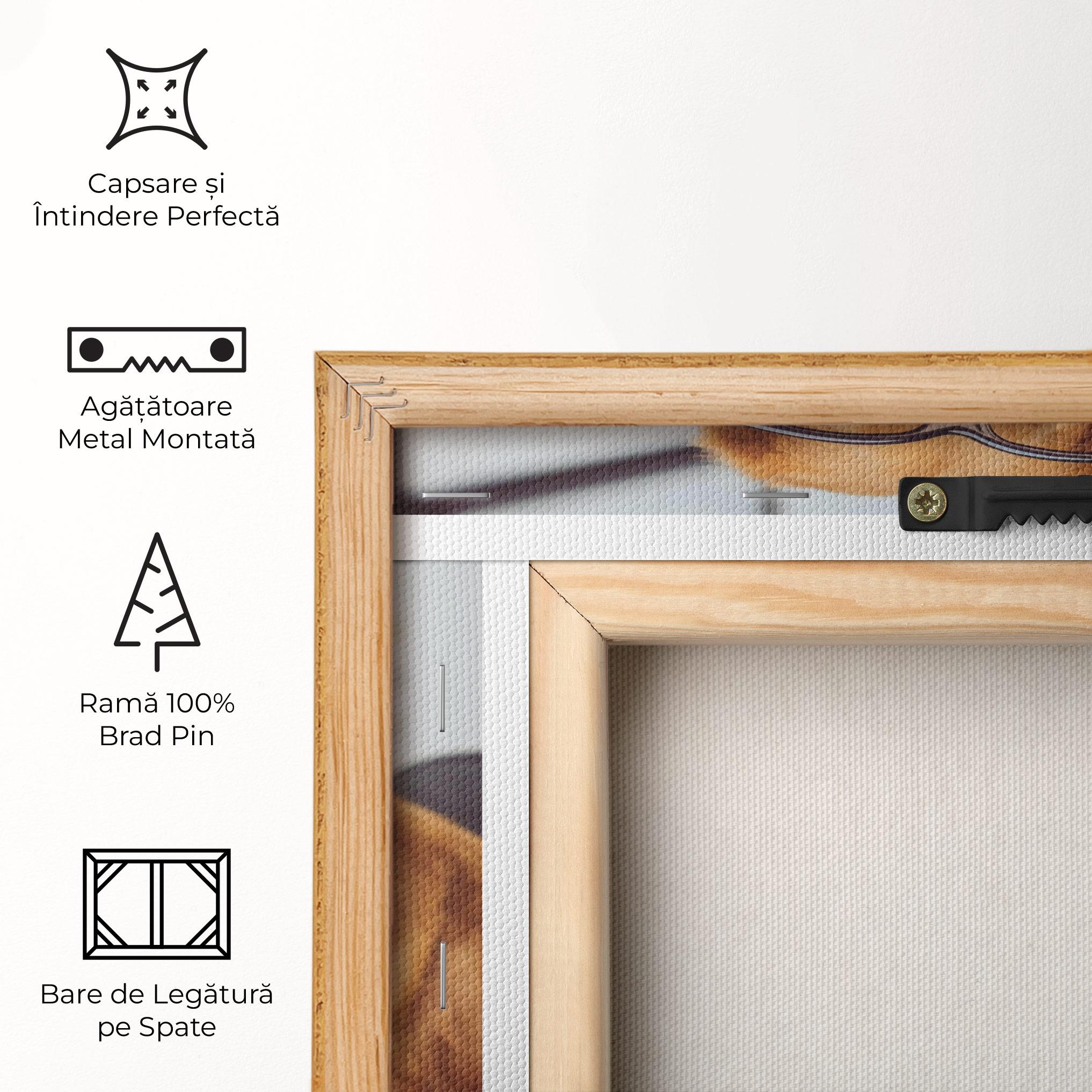 Tablou Canvas Learning Dog mockup 5