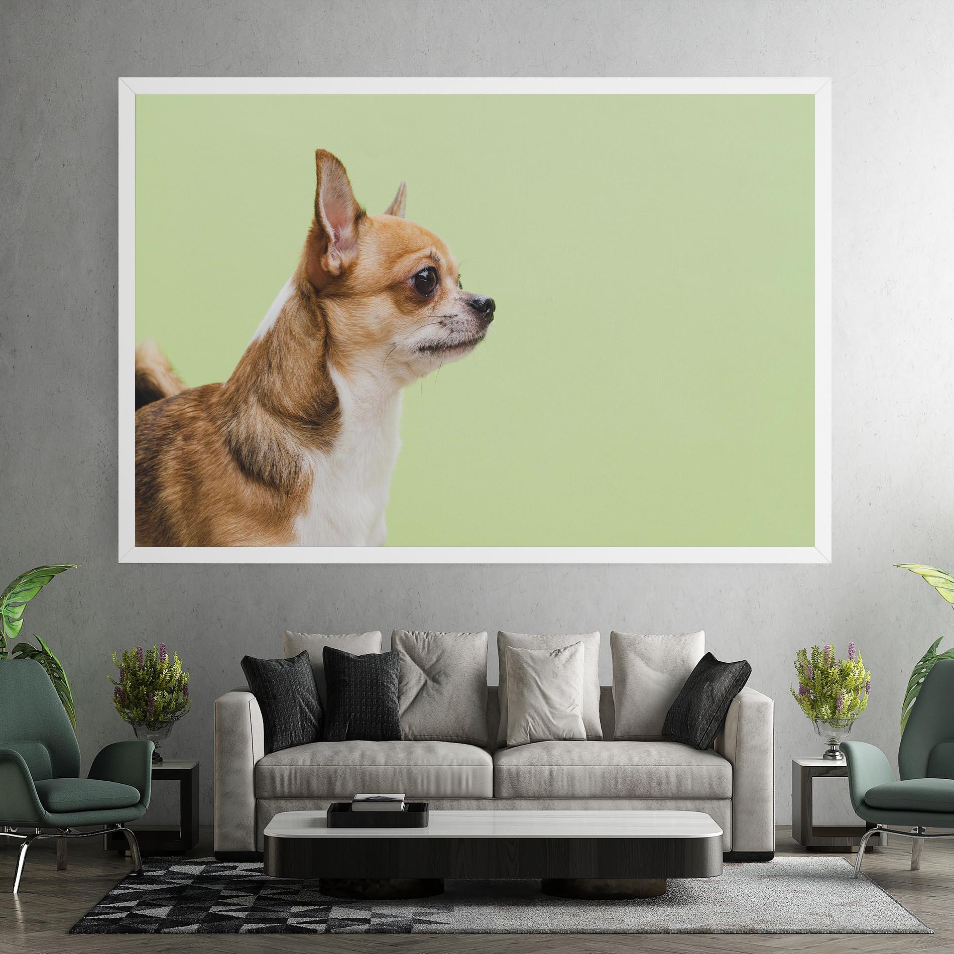 Tablou Canvas Chihuahua Dog mockup 7