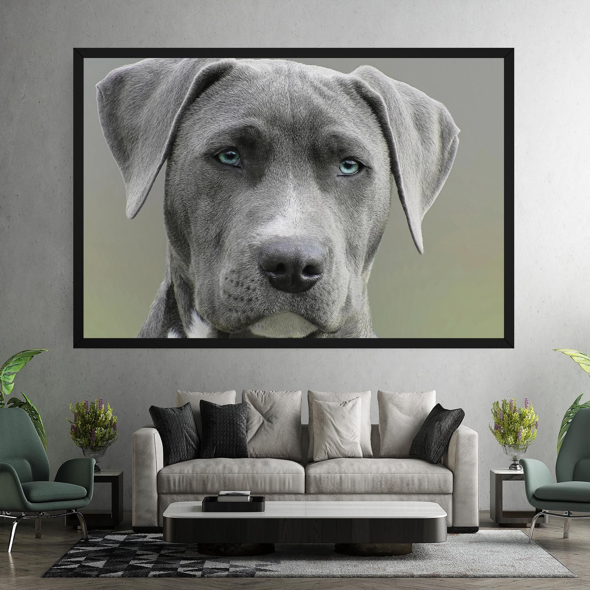 Blue Eyes Dog mockup 7