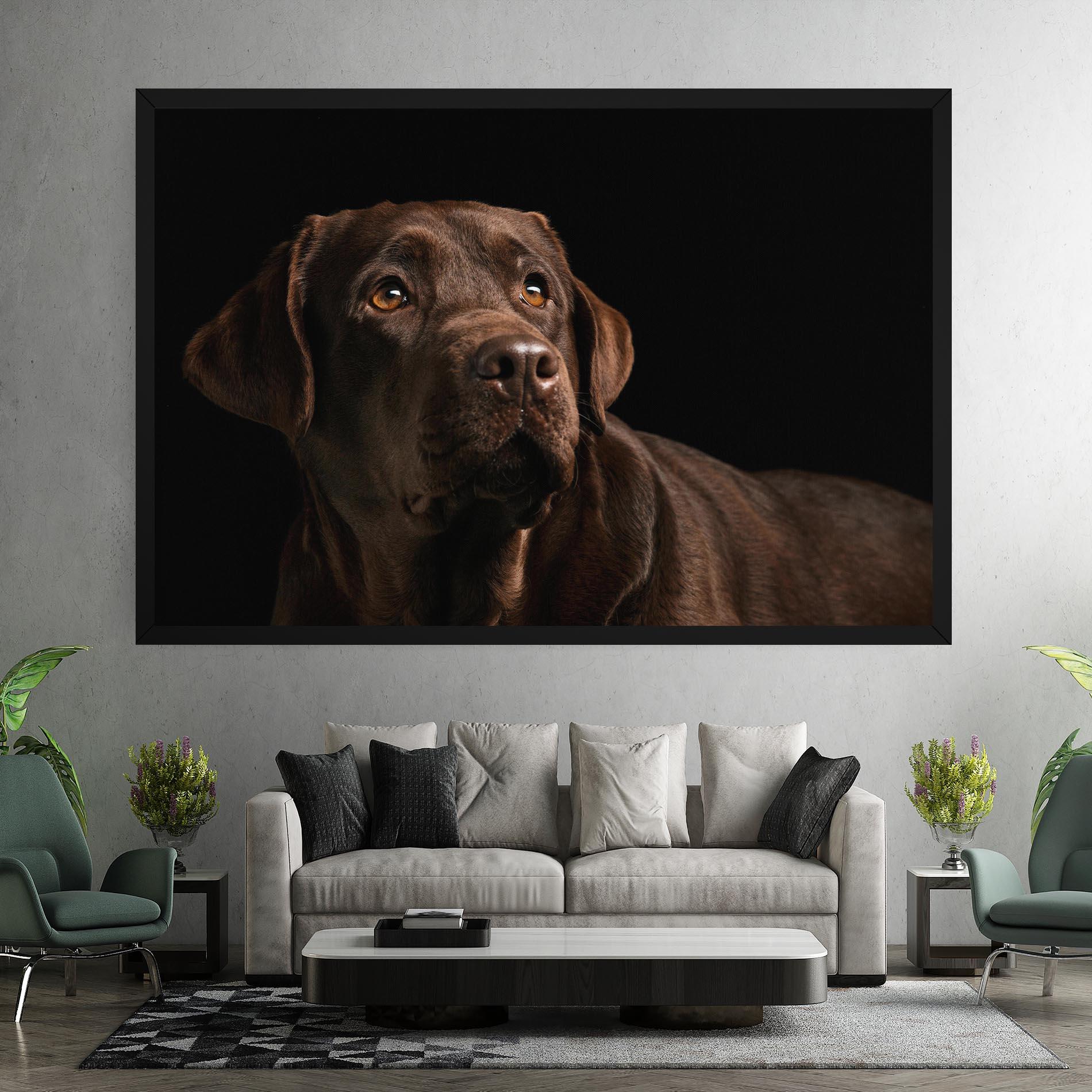 Tablou Canvas Brown Labrador mockup 7