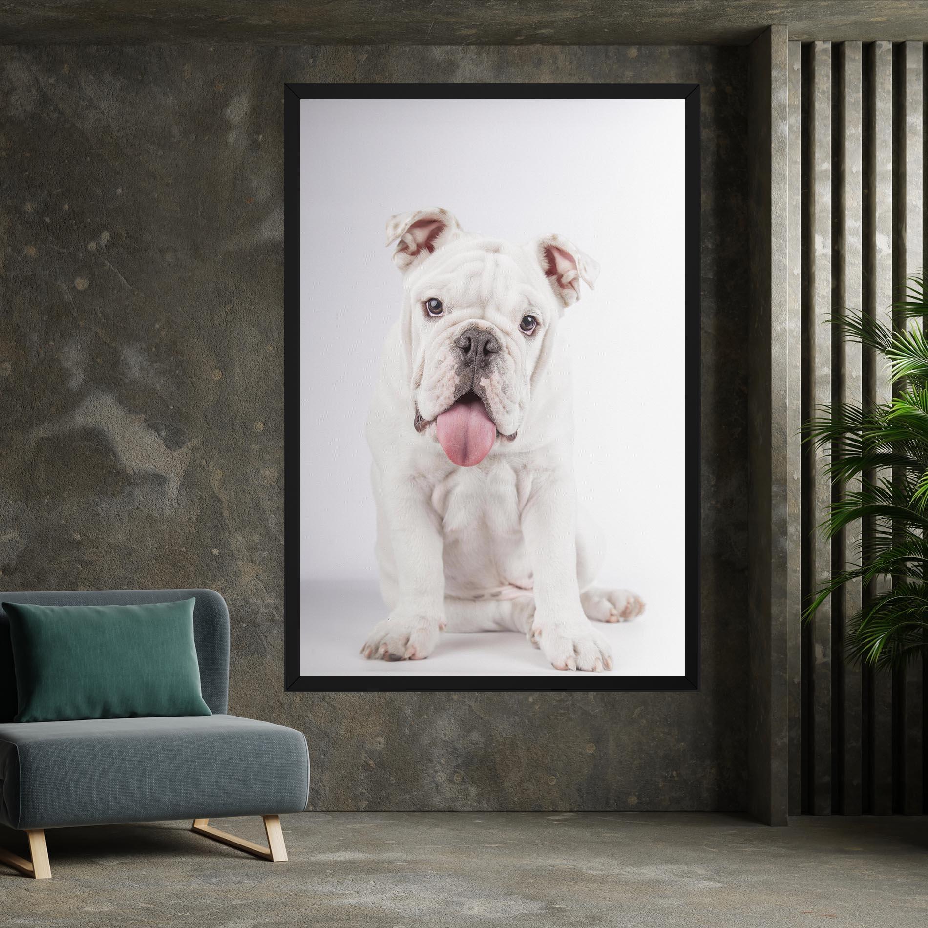 Tablou Canvas English Bulldog mockup 7