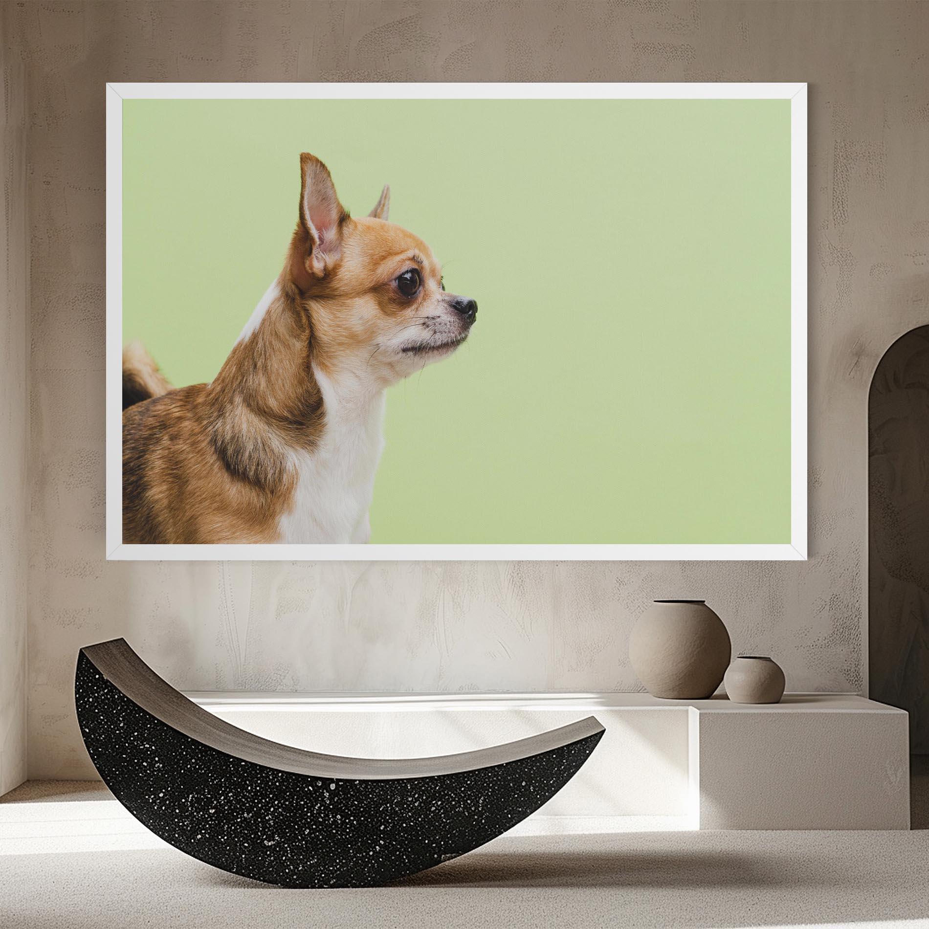 Tablou Canvas Chihuahua Dog mockup 8