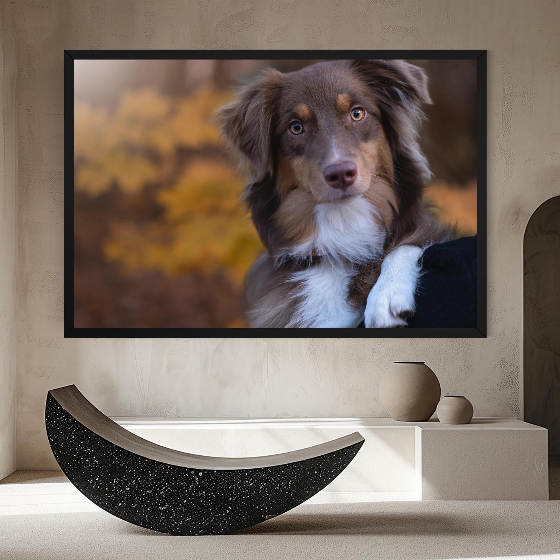 Tablou Canvas Coffee Brown Dog mockup 8
