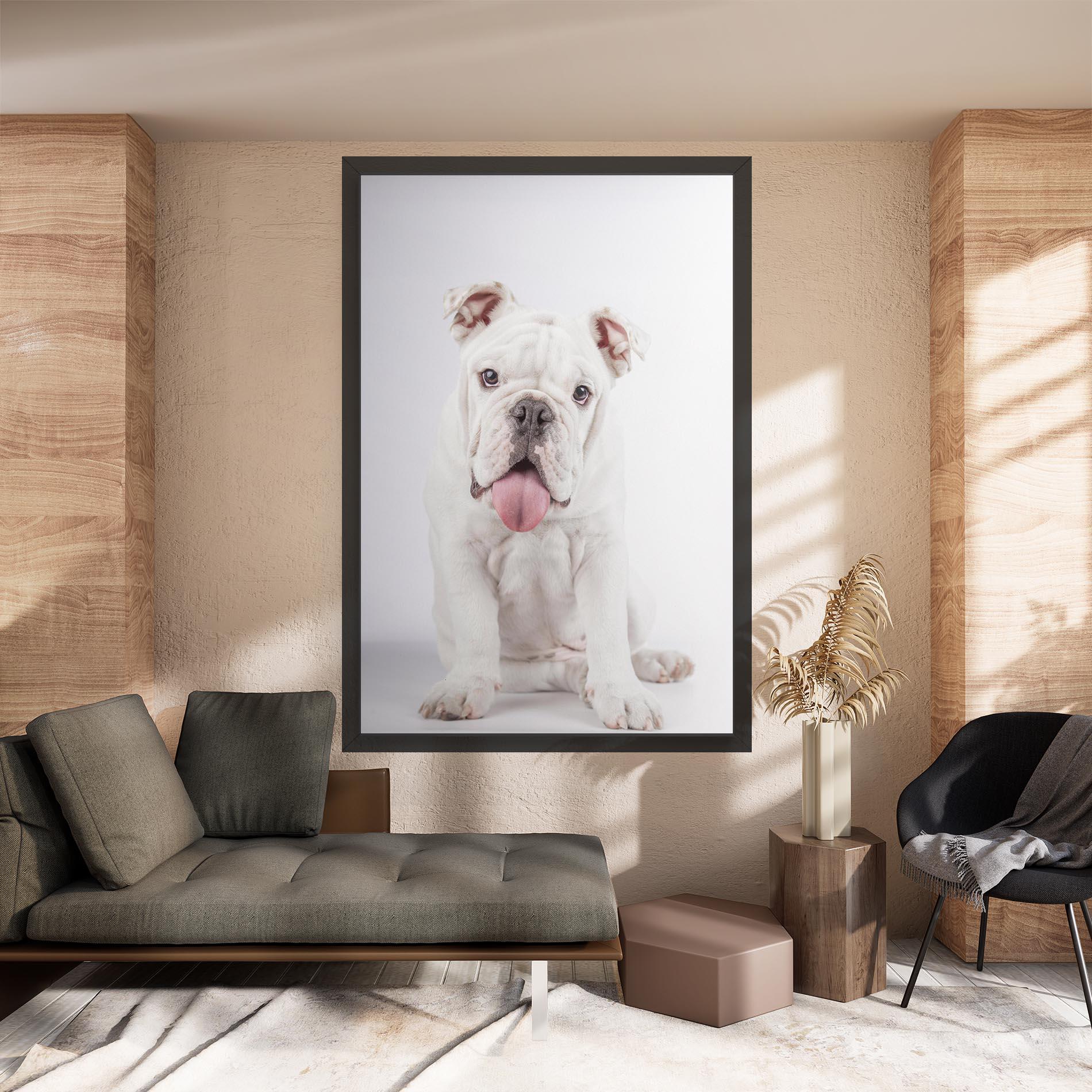 Tablou Canvas English Bulldog mockup 8