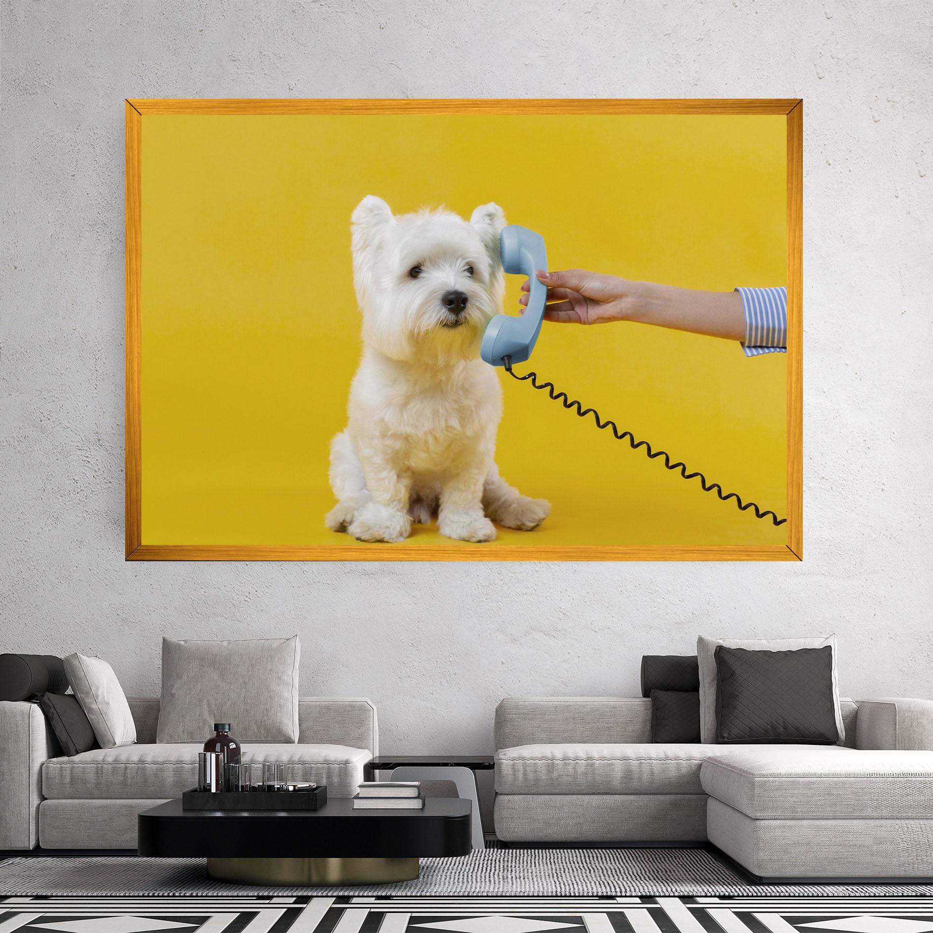 Tablou Canvas Cute Little Dog mockup 2