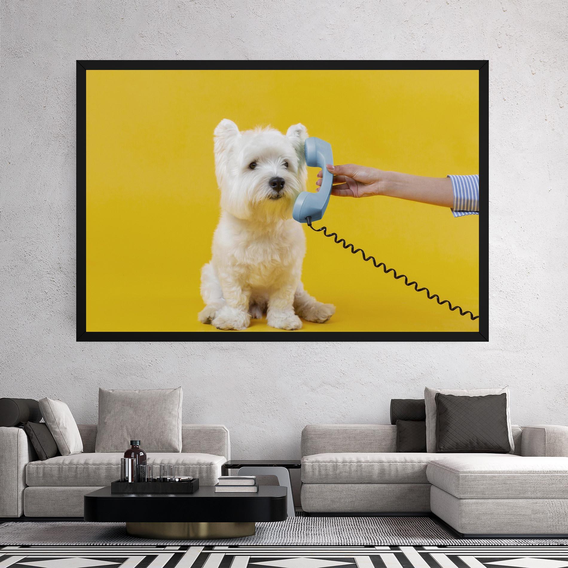 Tablou Canvas Cute Little Dog mockup 2