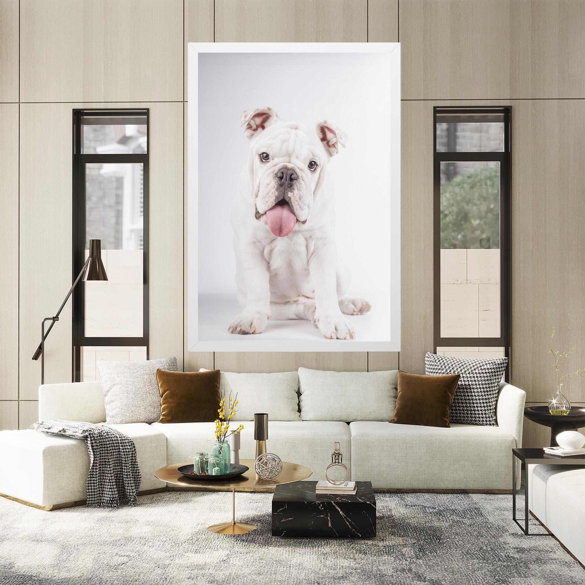 Tablou Canvas English Bulldog mockup 2