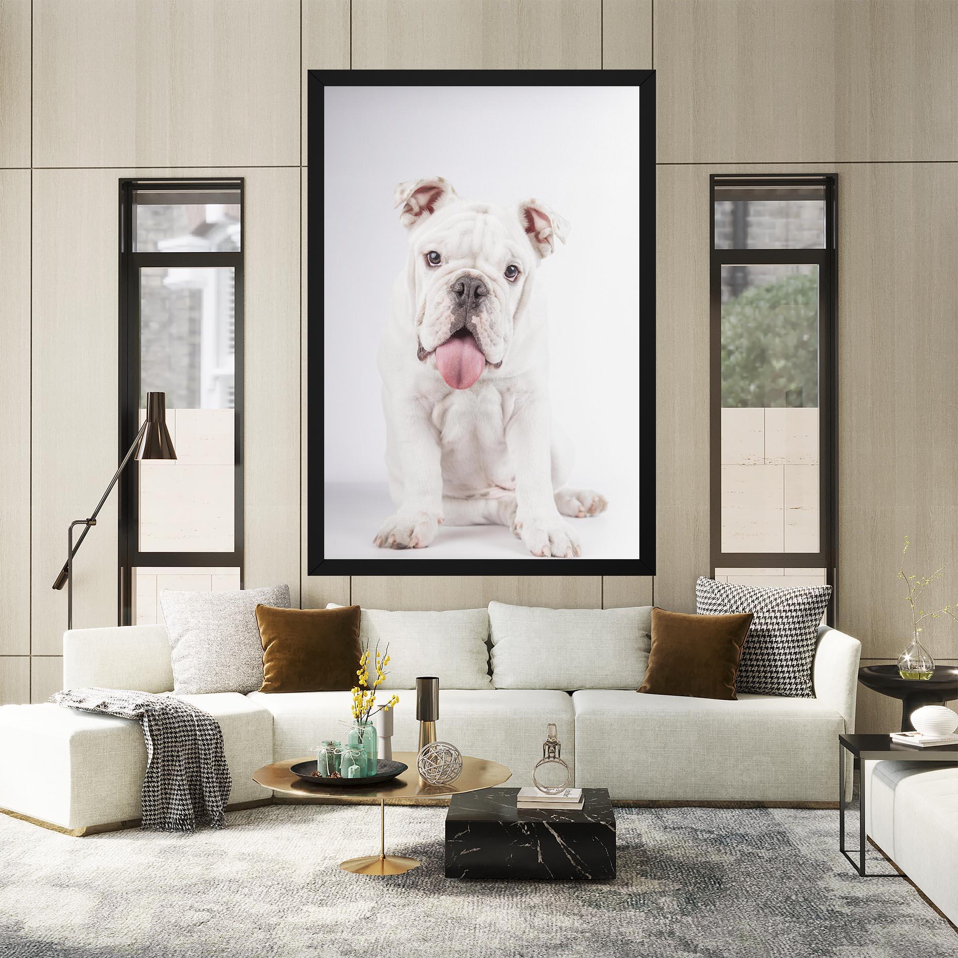 Tablou Canvas English Bulldog mockup 2
