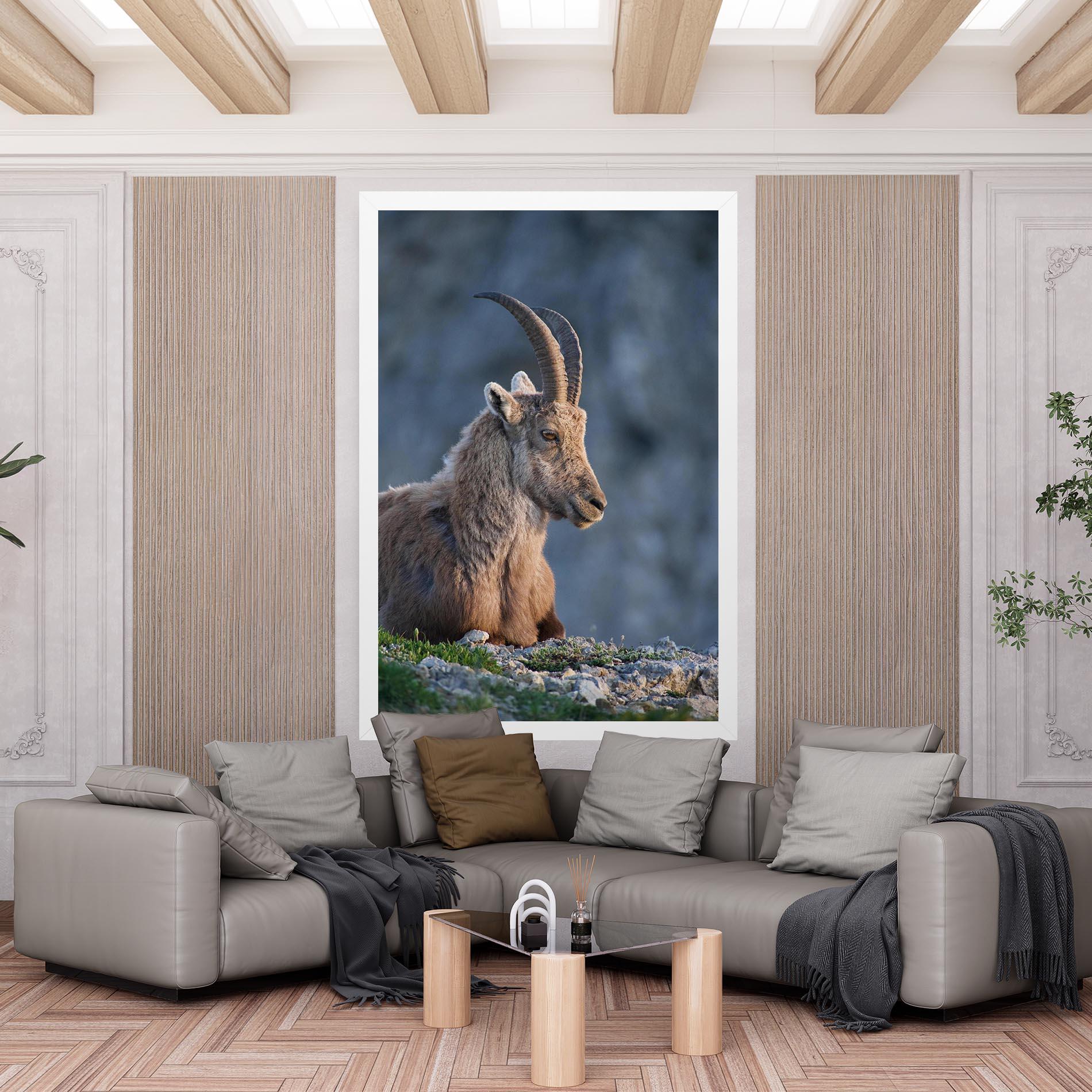 Tablou Canvas Mountain Goat mockup 6