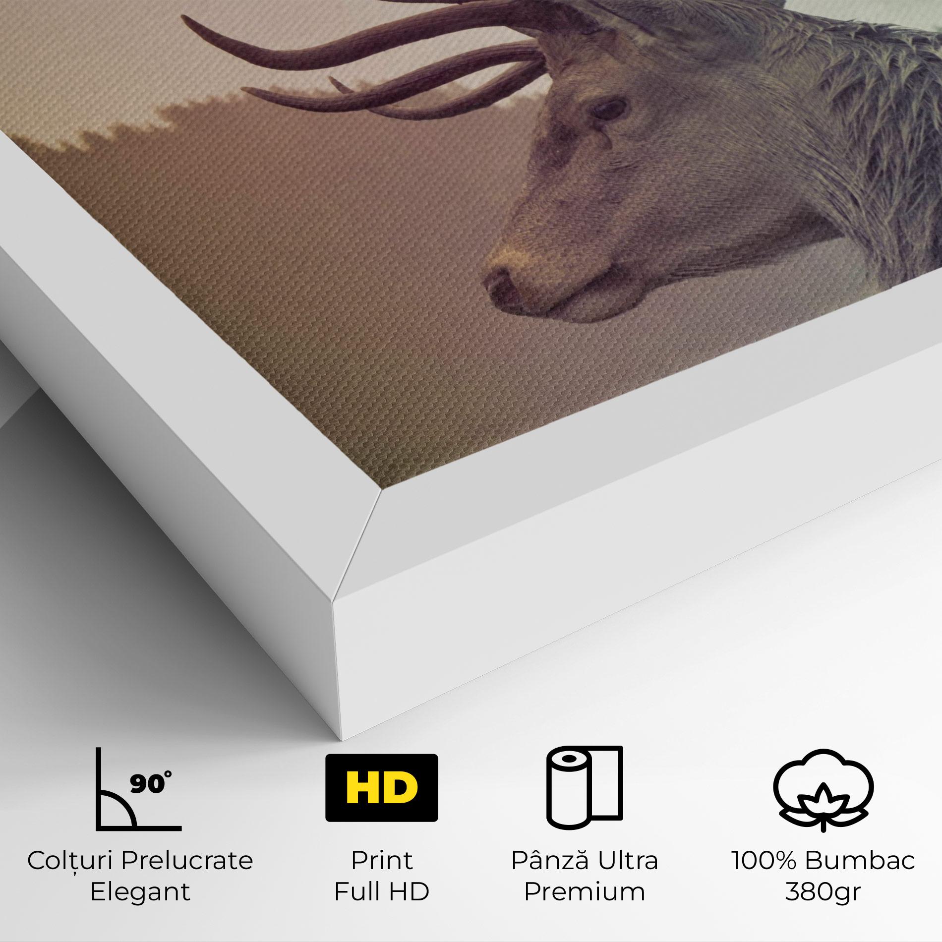 Tablou Canvas King Of The Forest mockup 4