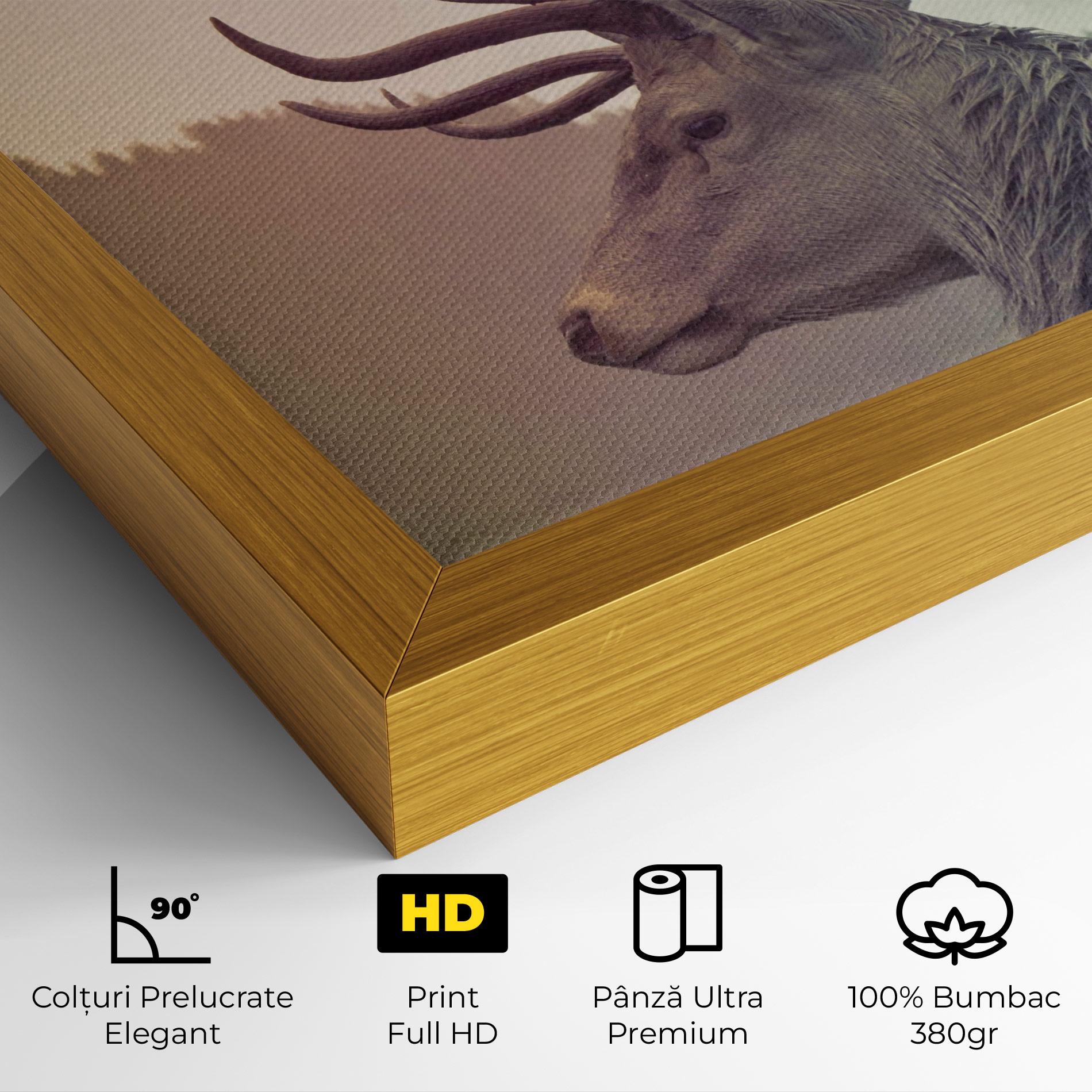 Tablou Canvas King Of The Forest mockup 4