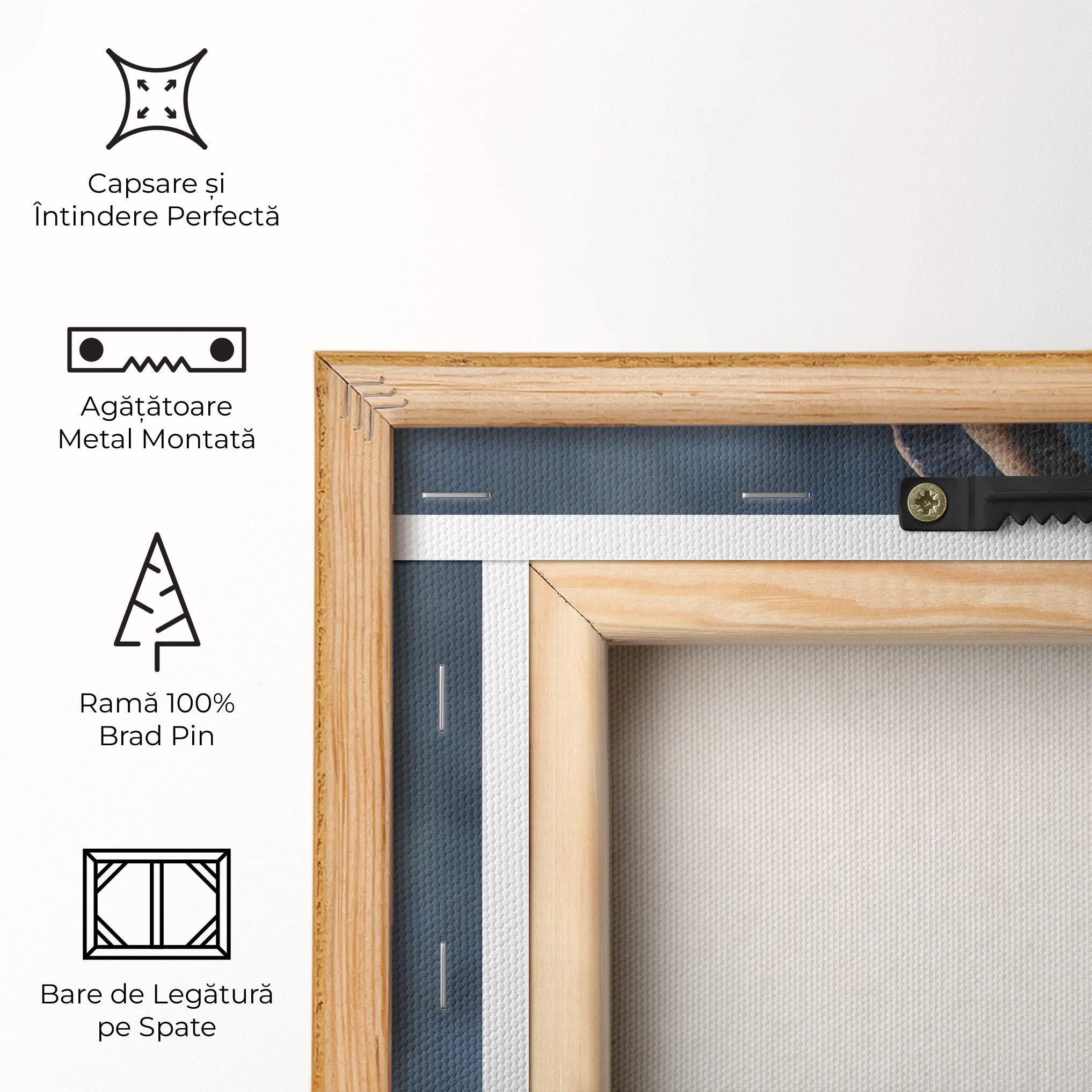 Tablou Canvas Mountain Goat mockup 5