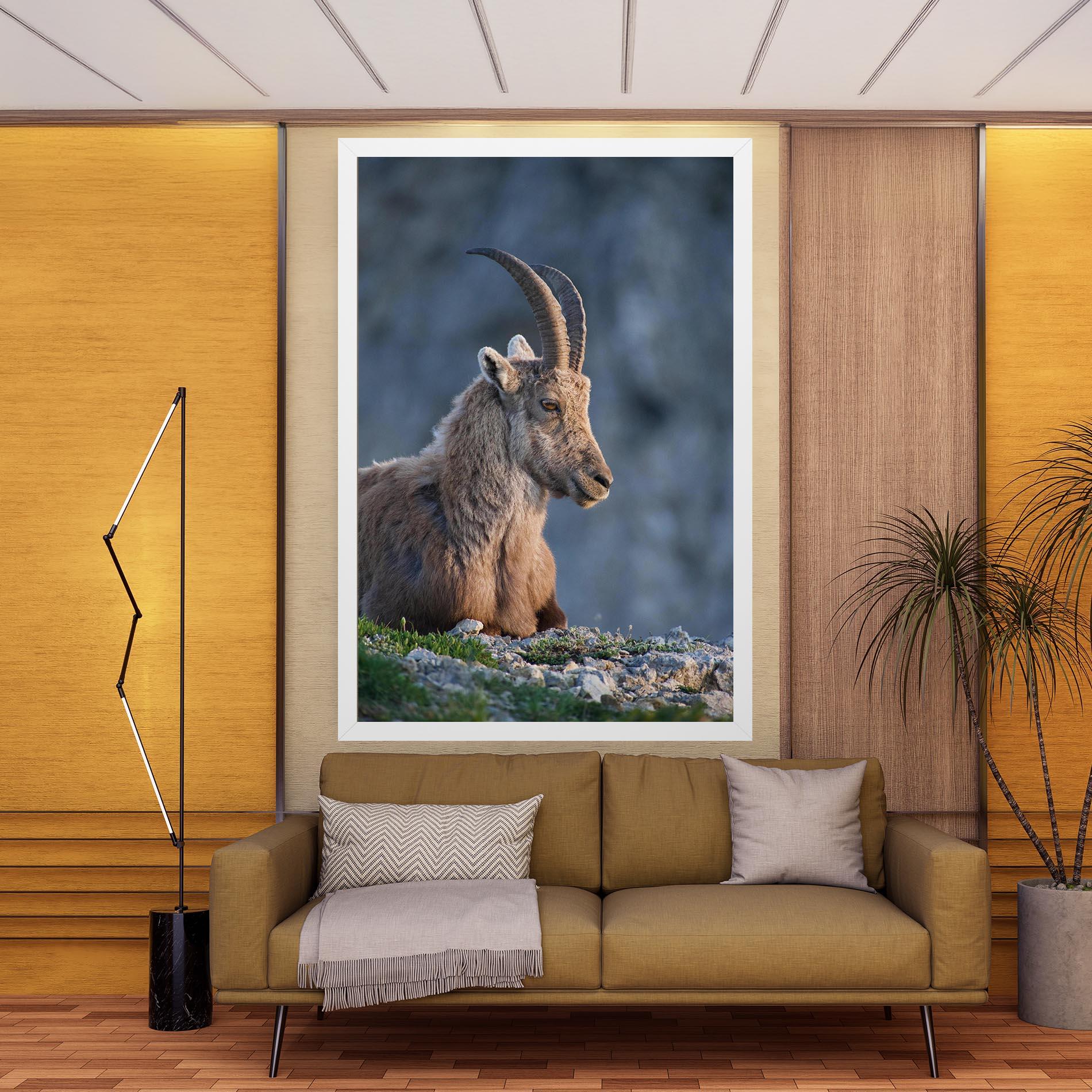 Tablou Canvas Mountain Goat mockup 9