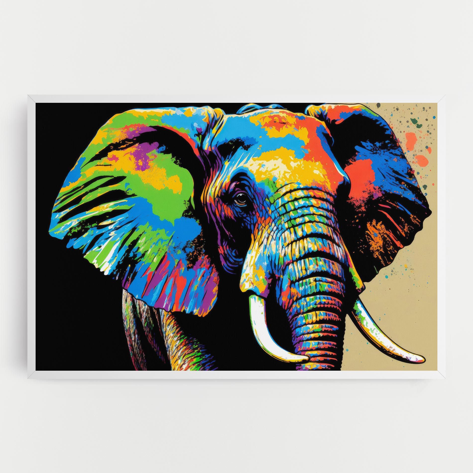 Elephant Portrait mockup 0