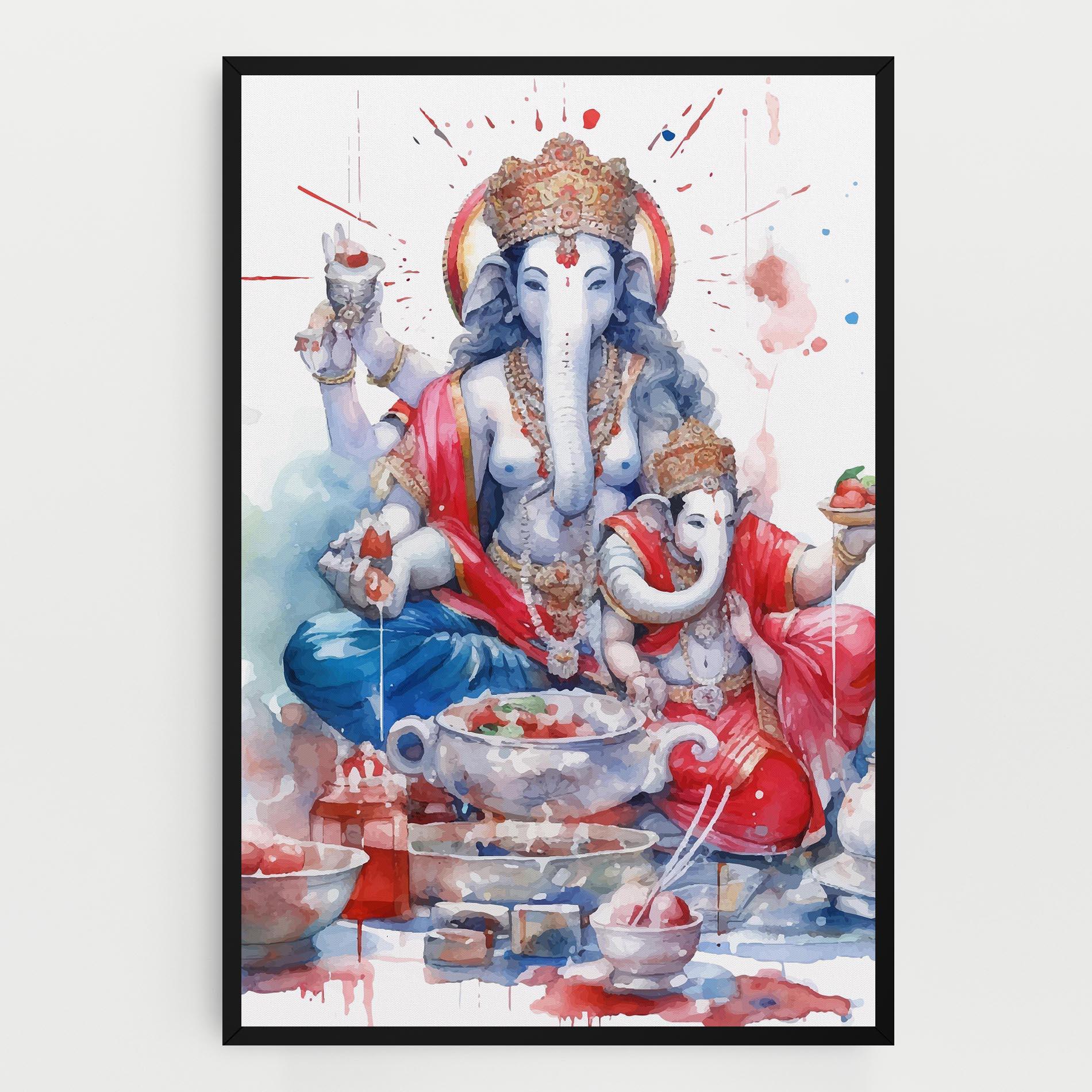 Tablou Canvas Durga Puja Festival mockup 0