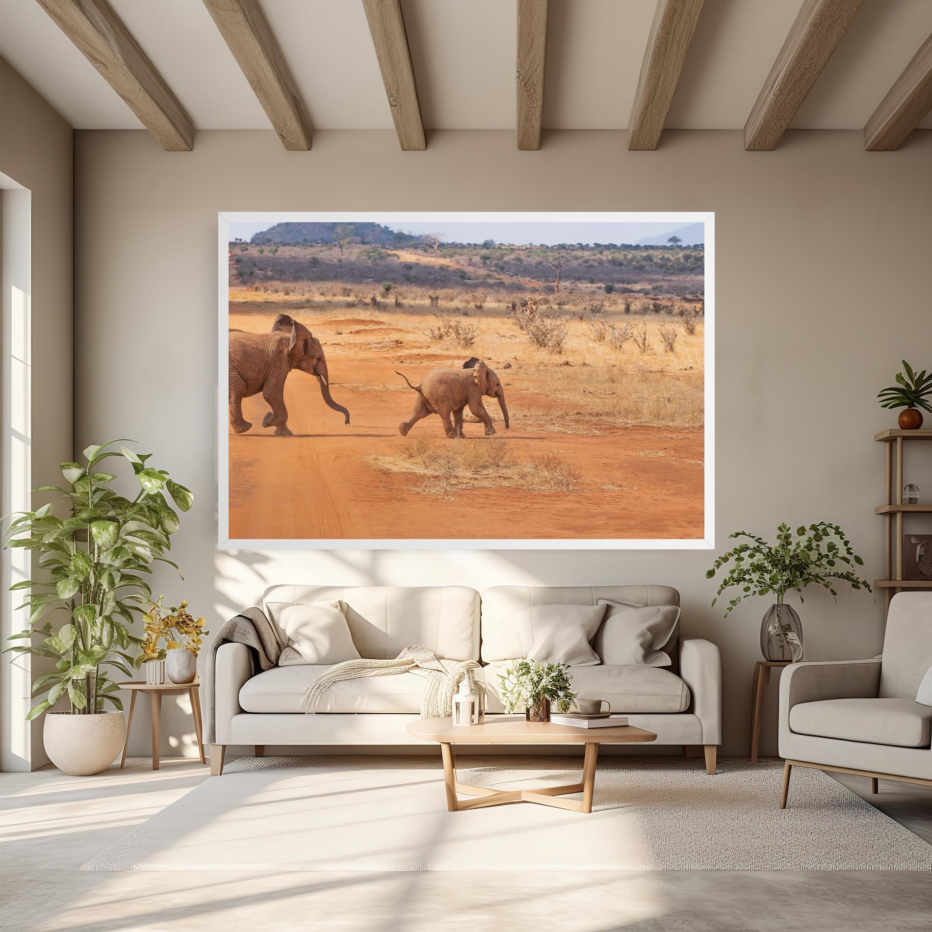 Tablou Canvas Desert Safari mockup 6