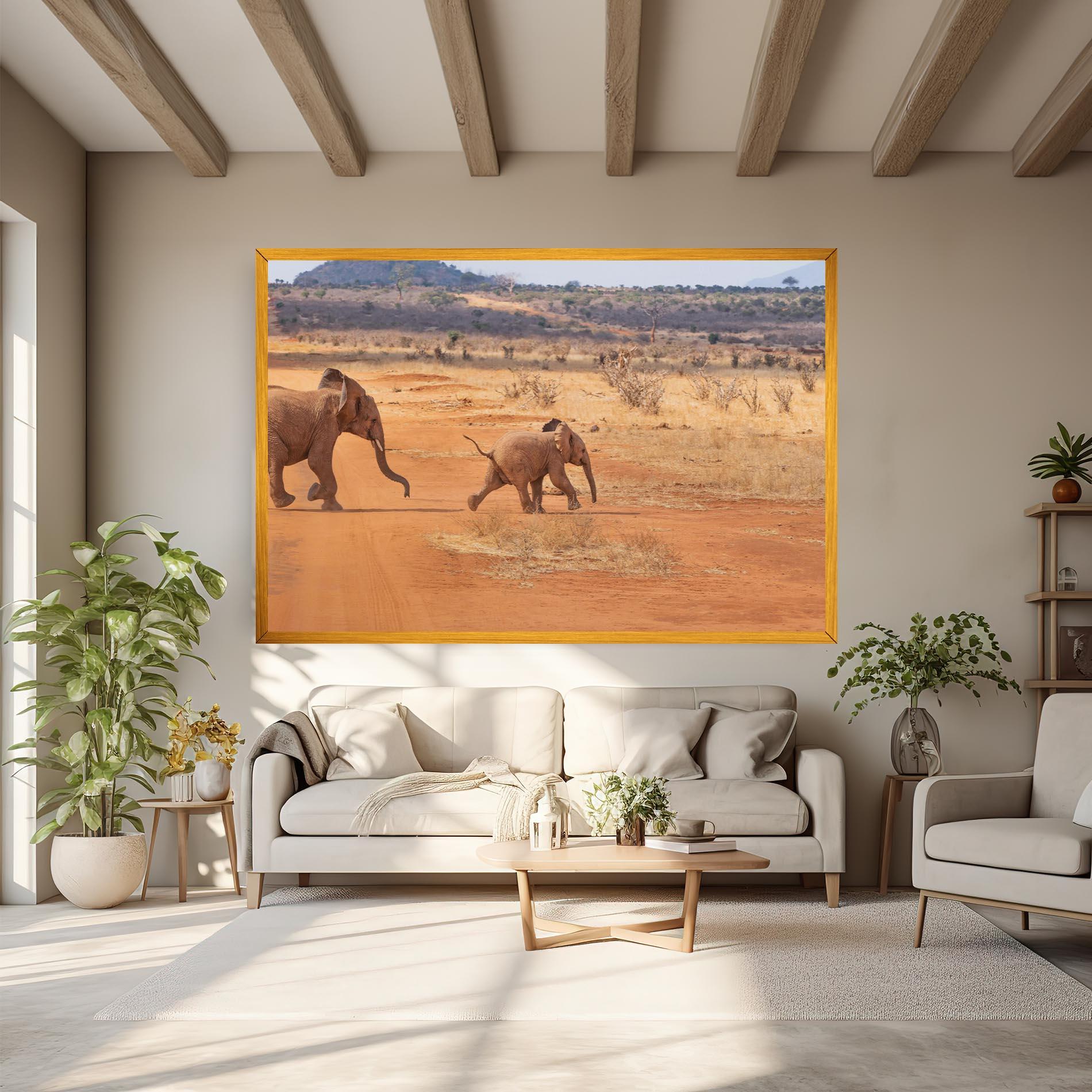 Tablou Canvas Desert Safari mockup 6