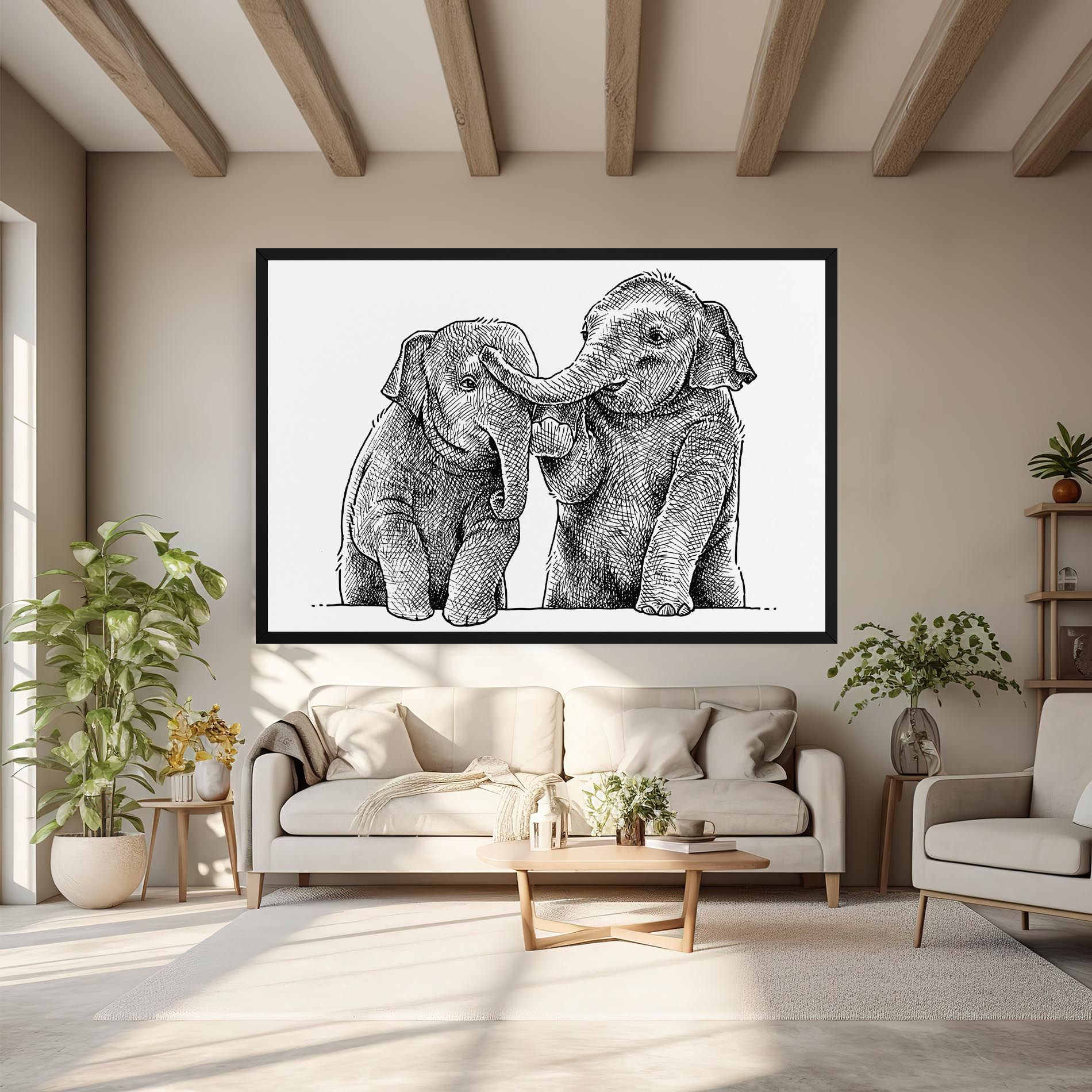 Baby Elephants mockup 6