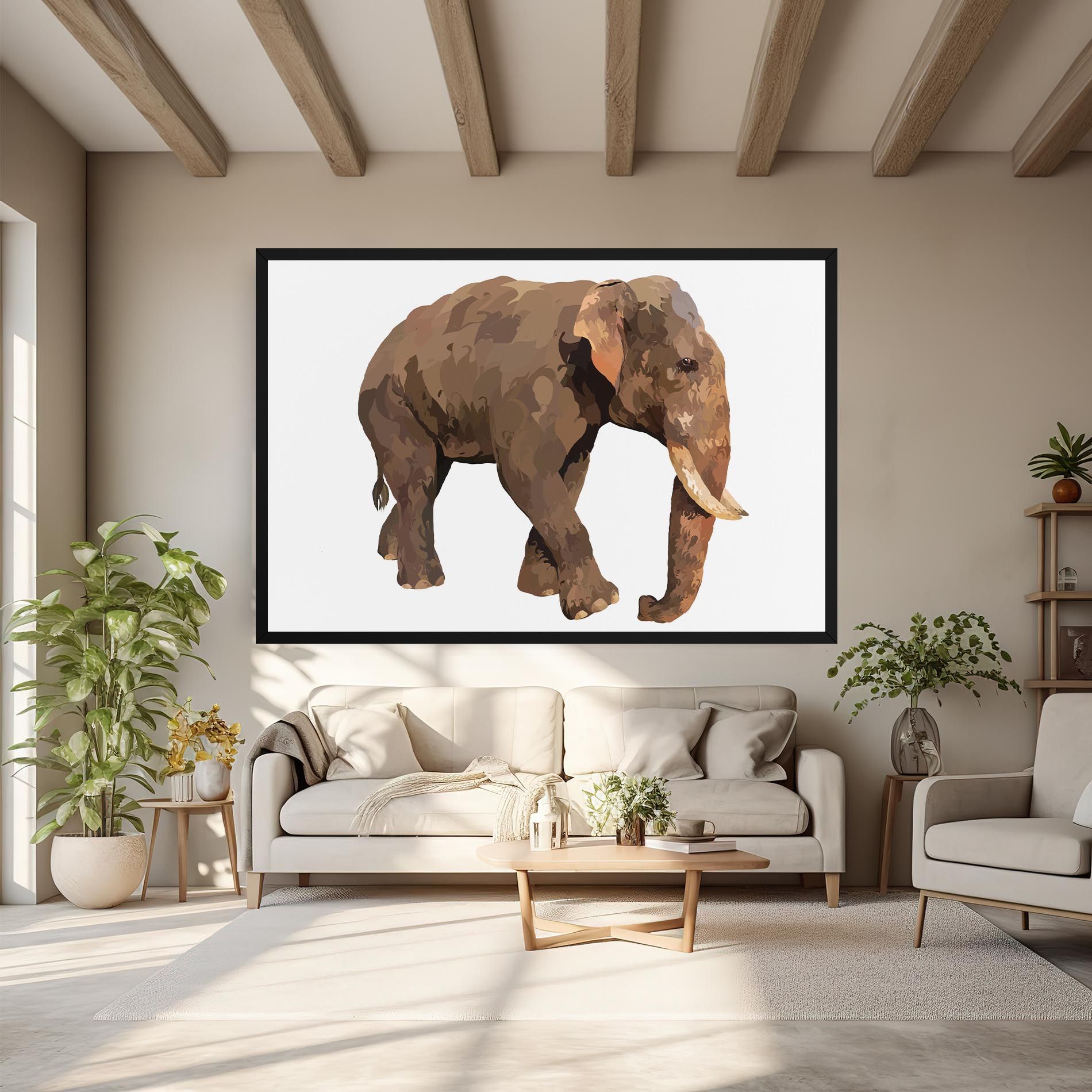 Brown Elephant mockup 6