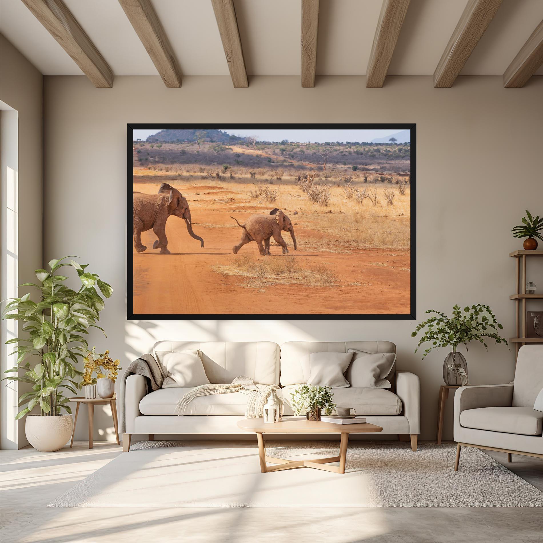 Tablou Canvas Desert Safari mockup 6