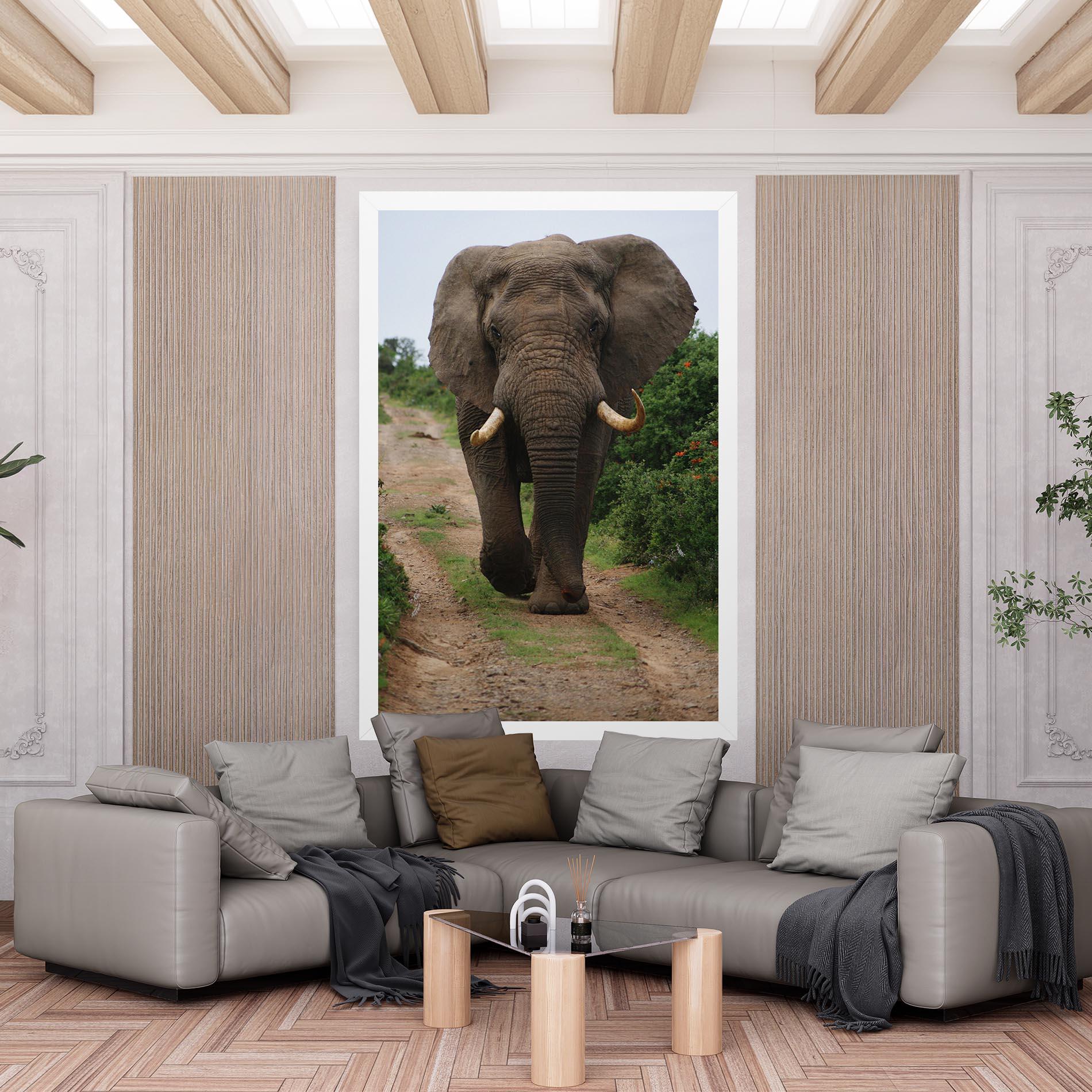 Tablou Canvas Elephant Safari mockup 6