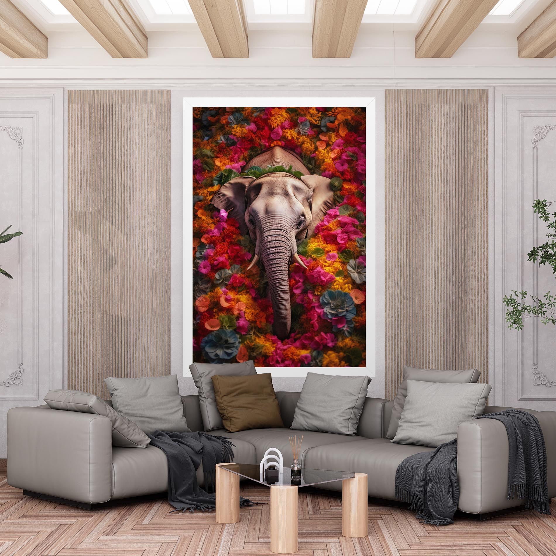 Flower Elephant mockup 6