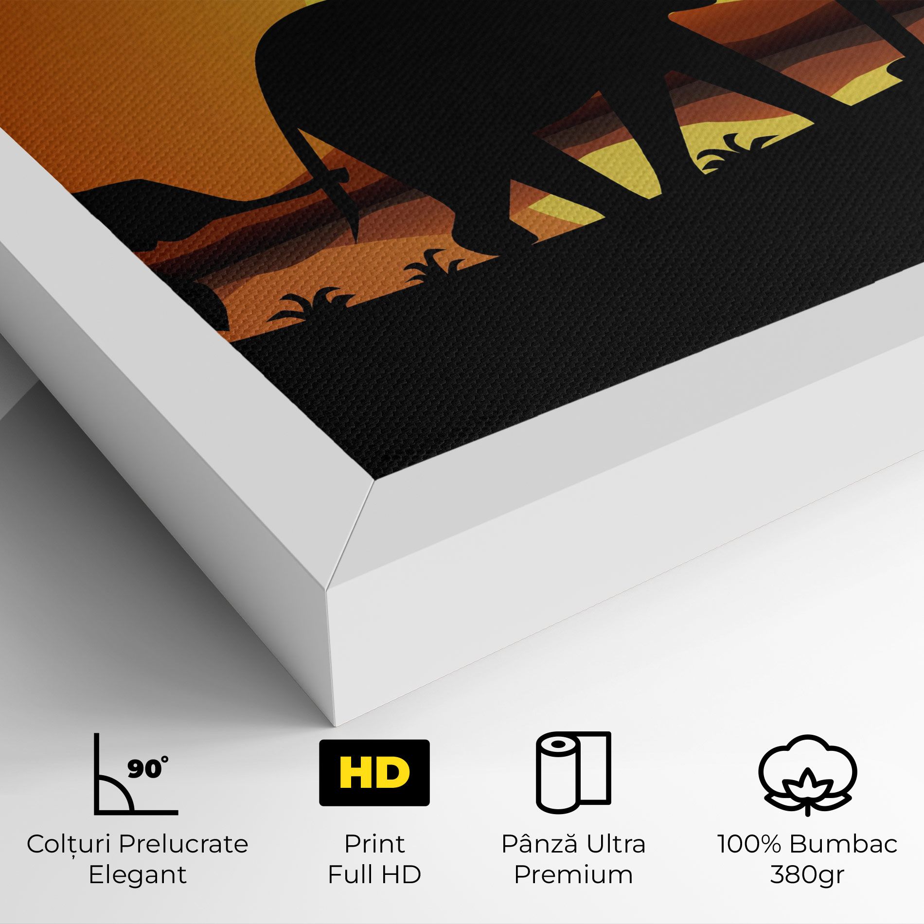 Elephant Sunset mockup 4